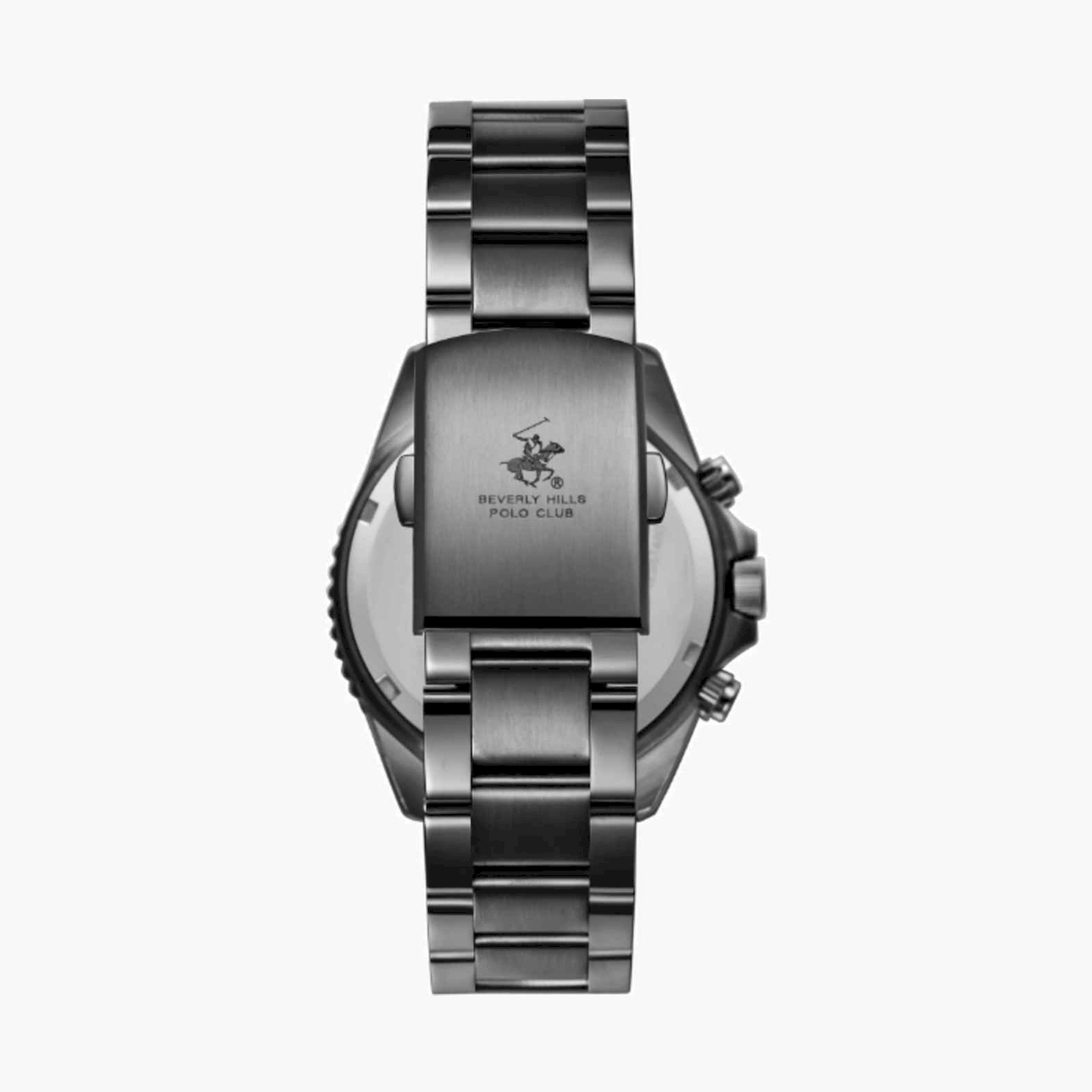 بيفرلي هيلز بولو كلوب- ساعة رجالية كرونوغراف معدنية لون أسود  41مم | BP3721X.070-men-watchesandjewellery-watches-image-4