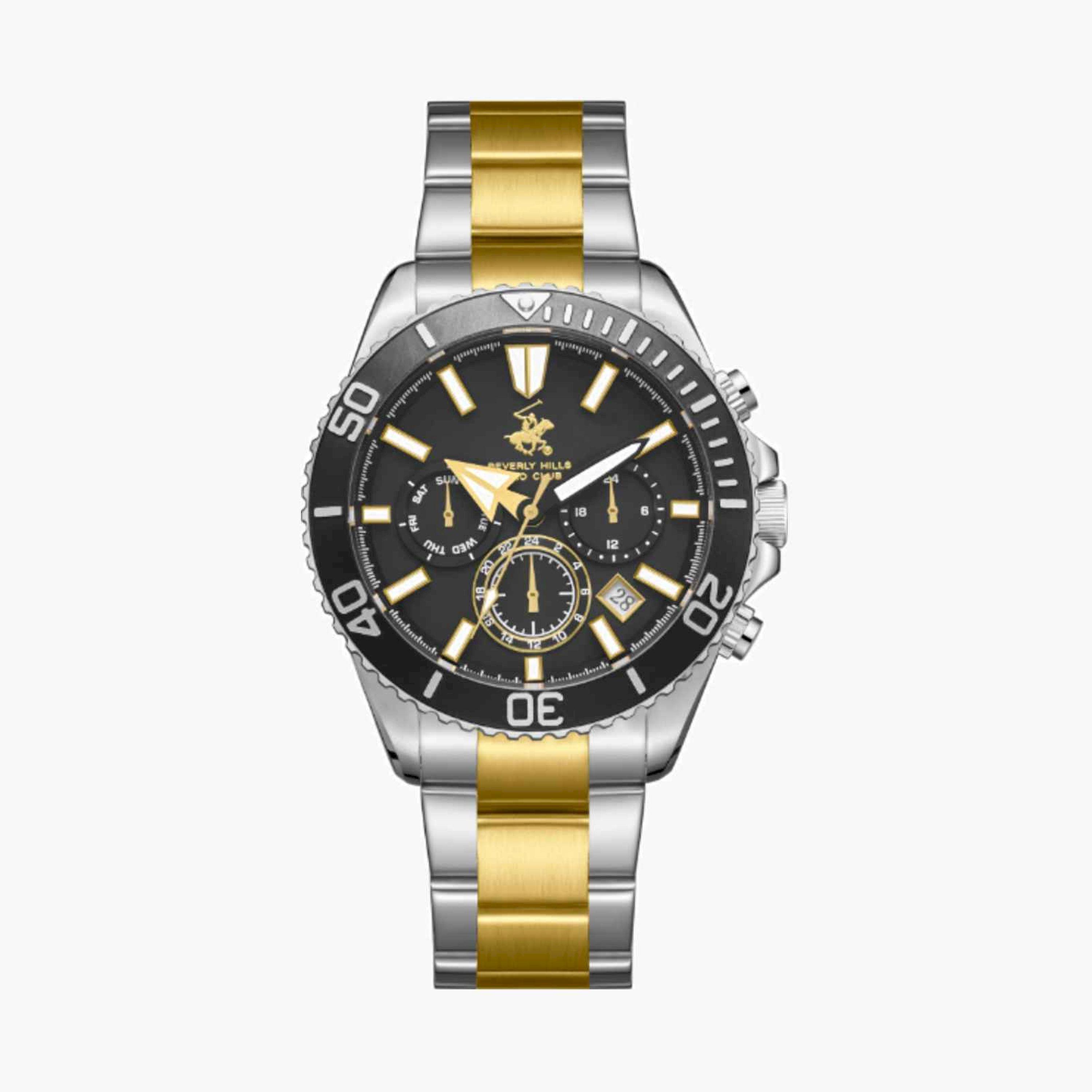 بيفرلي هيلز بولو كلوب- ساعة رجالية كرونوغراف معدنية متعددة الألوان  41مم | BP3721X.251-men-watchesandjewellery-watches-image-1