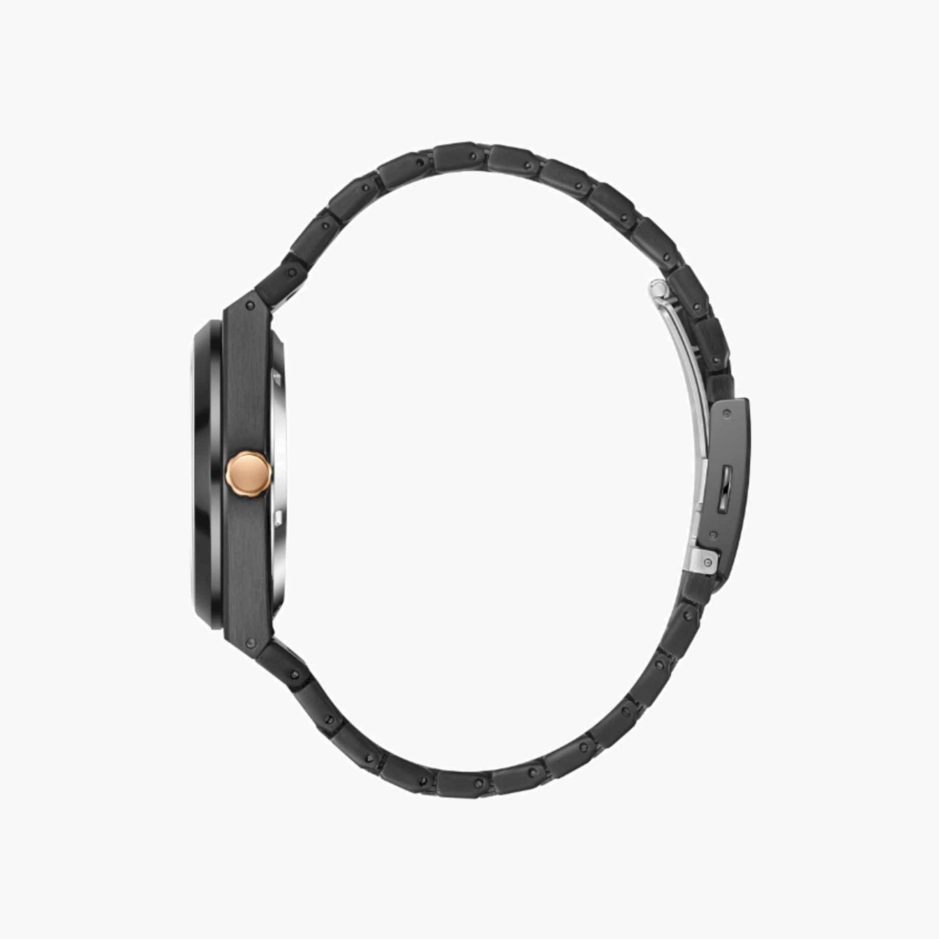 Beverly Hills Polo Club Men's 43MM Black Automatic Metal Strap Watch | BP3731X.070-men-watchesandjewellery-watches-image-3