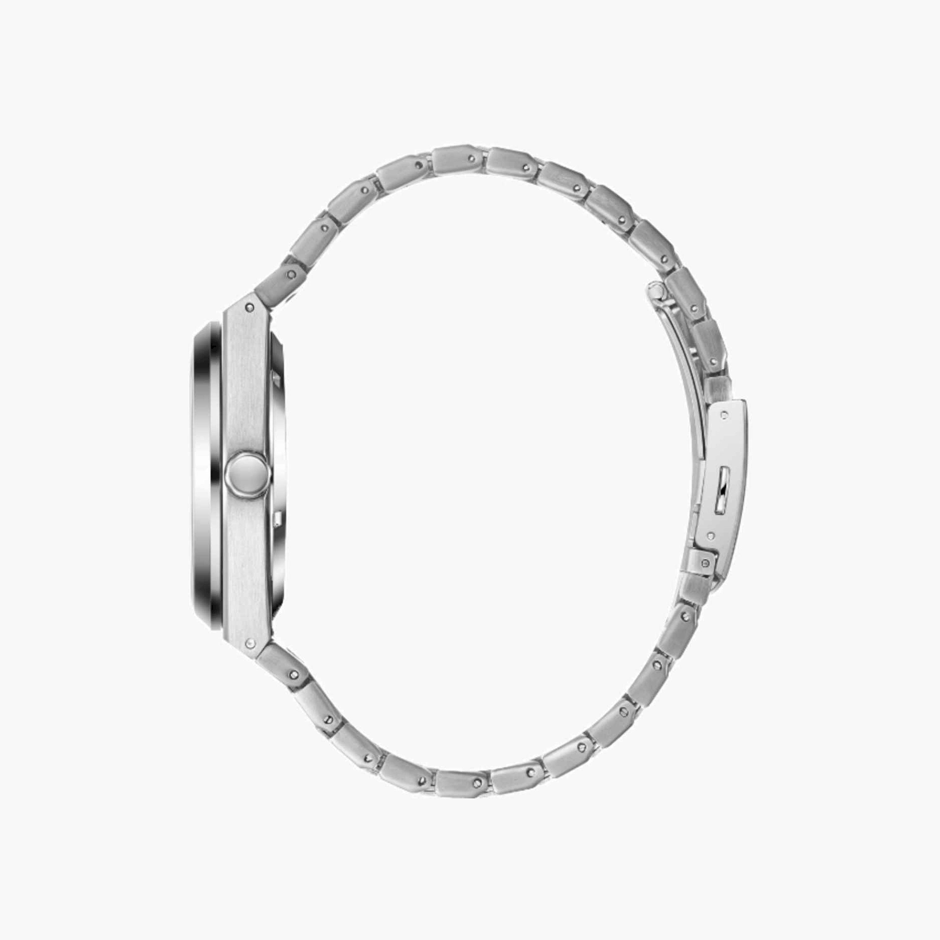 Beverly Hills Polo Club Men's 43MM Silver Automatic Metal Strap Watch | BP3731X.350-men-watchesandjewellery-watches-image-3
