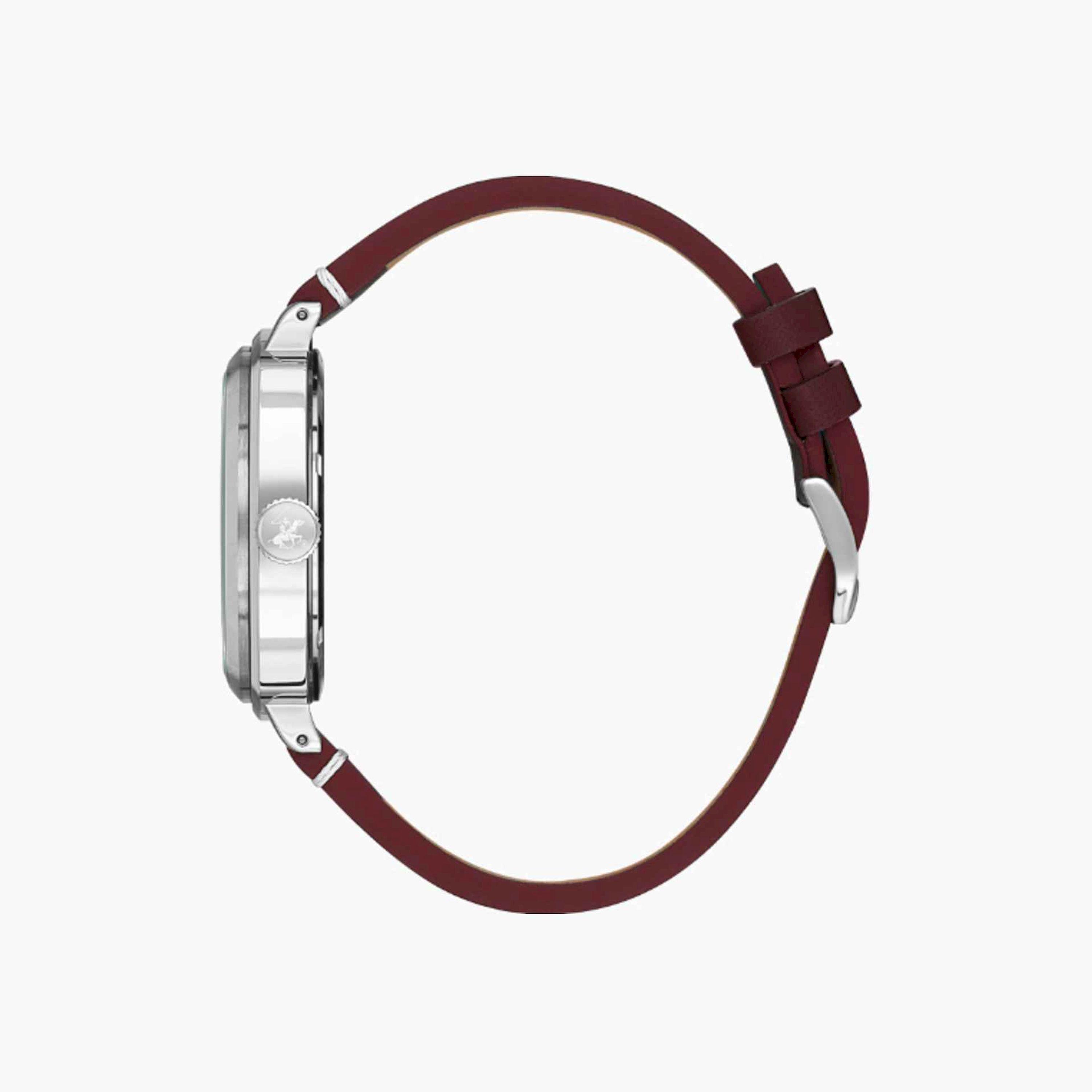 Beverly Hills Polo Club Men's 43MM Brown Analog Leather Strap Watch | BP3732X.342-men-watchesandjewellery-watches-image-2