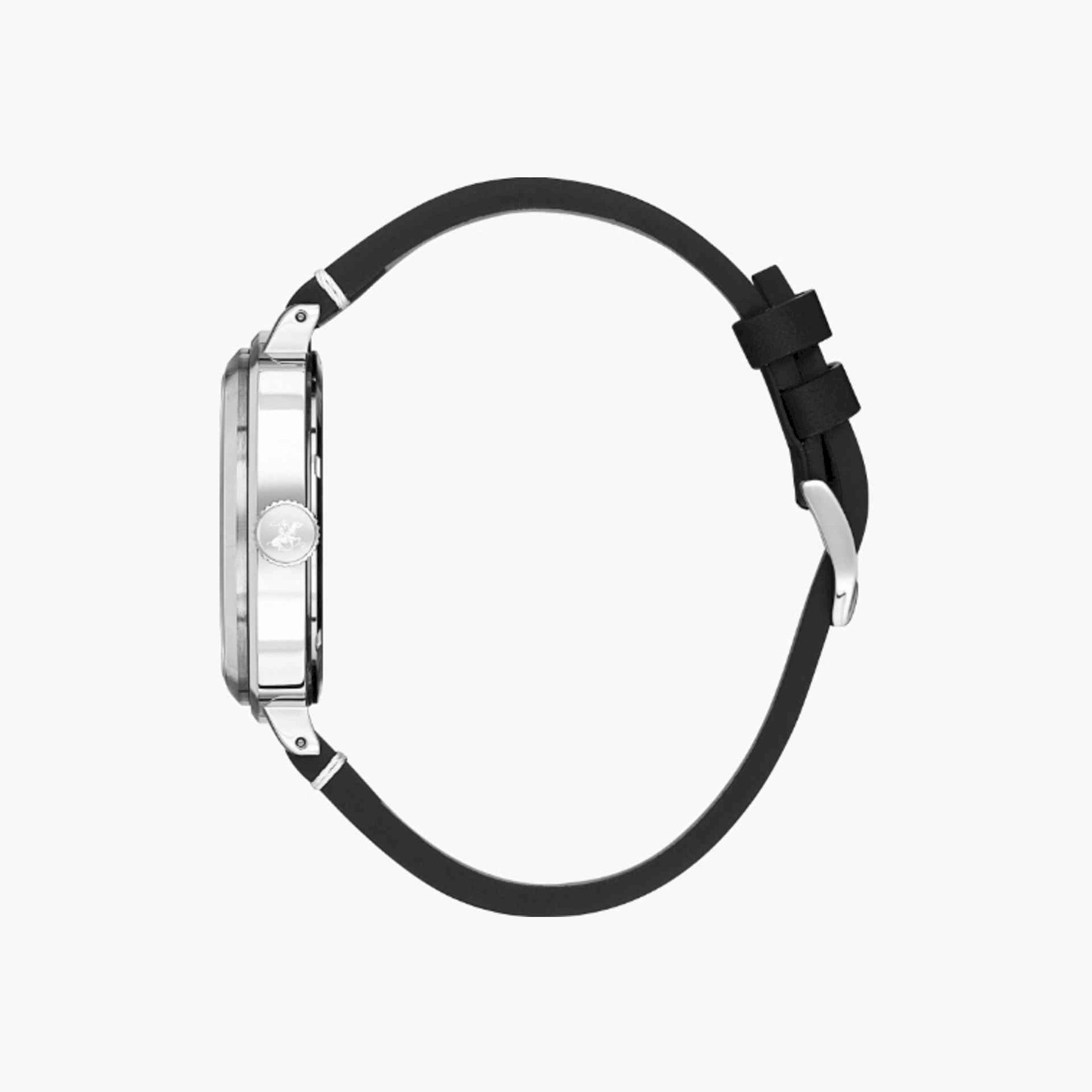بيفرلي هيلز بولو كلوب- ساعة رجالية تناظرية جلدية لون أسود  43مم | BP3732X.351-men-watchesandjewellery-watches-image-2