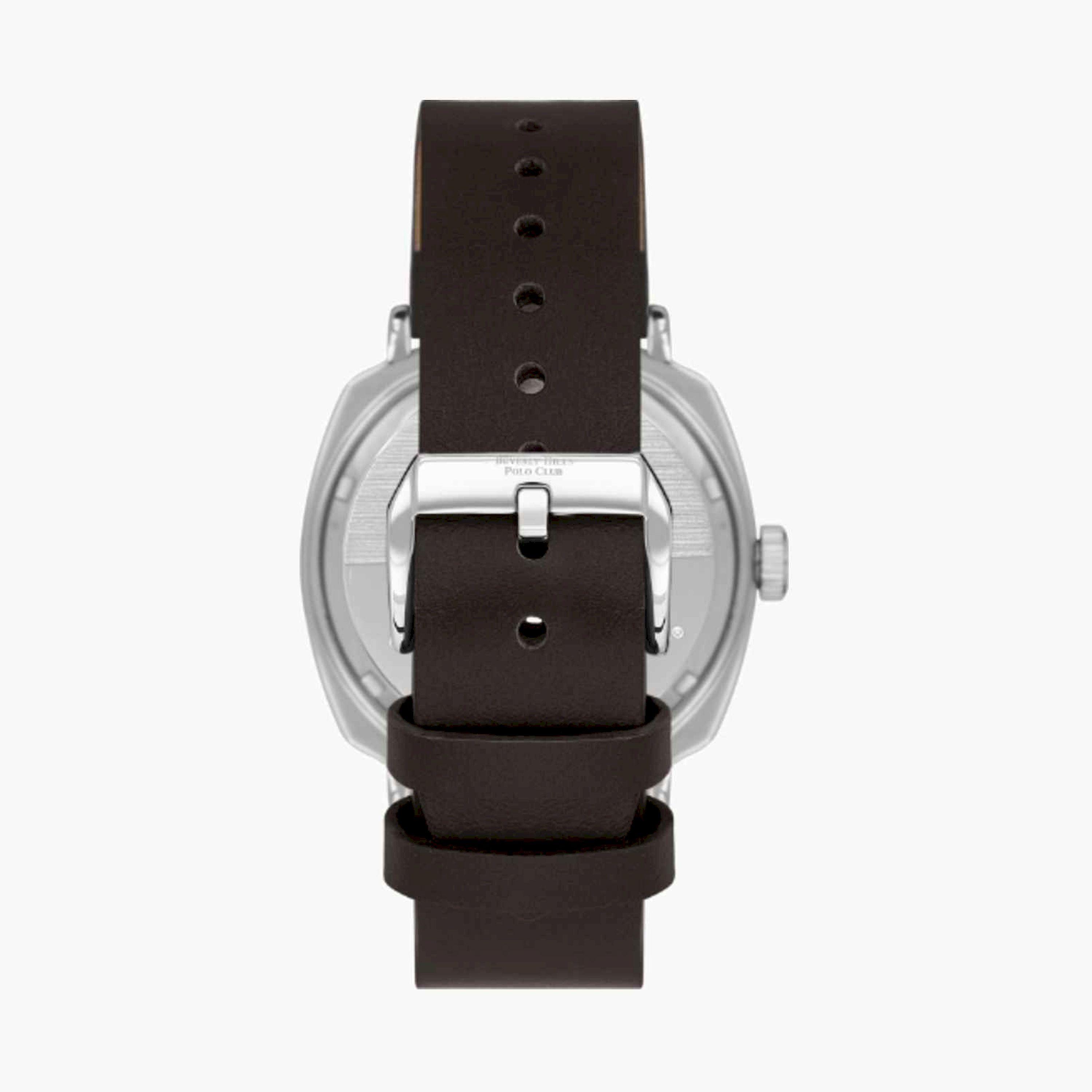 بيفرلي هيلز بولو كلوب- ساعة رجالية تناظرية جلدية لون أسود  43مم | BP3732X.361-men-watchesandjewellery-watches-image-3