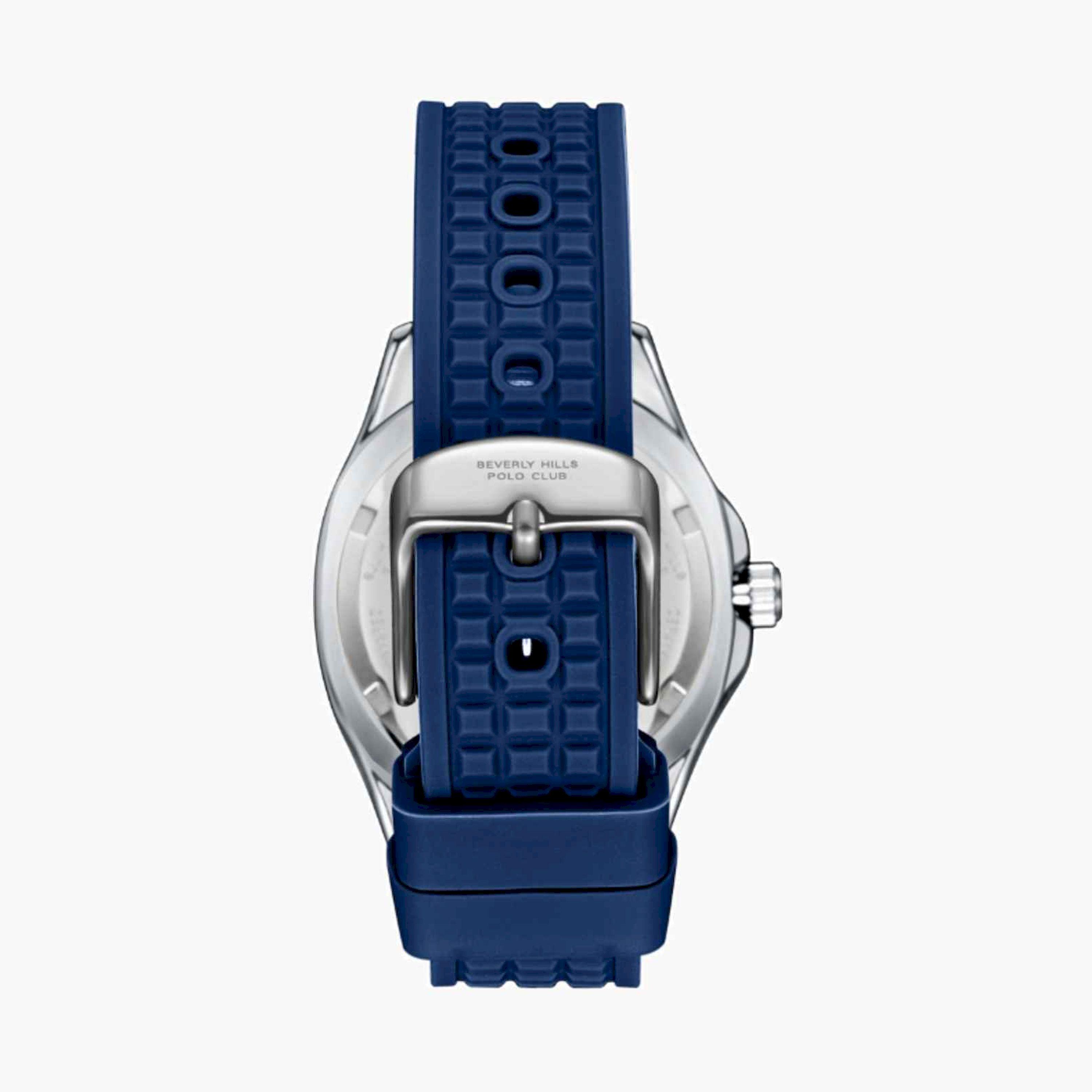 بيفرلي هيلز بولو كلوب- ساعة نسائية كرونوغراف سيليكون لون أزرق  37مم | BP3735C.399-women-watchesandjewellery-watches-image-4