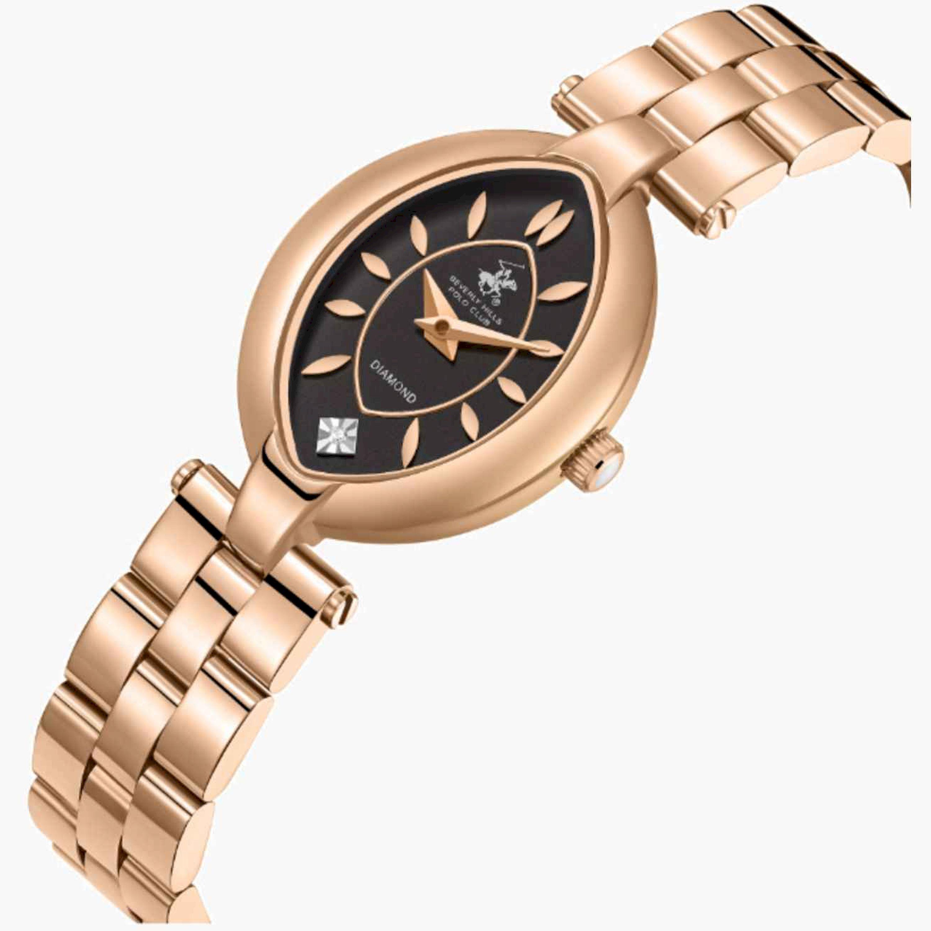 بيفرلي هيلز بولو كلوب- ساعة نسائية تناظرية معدنية لون ذهبي  36مم | BP3739C.490-women-watchesandjewellery-watches-image-2