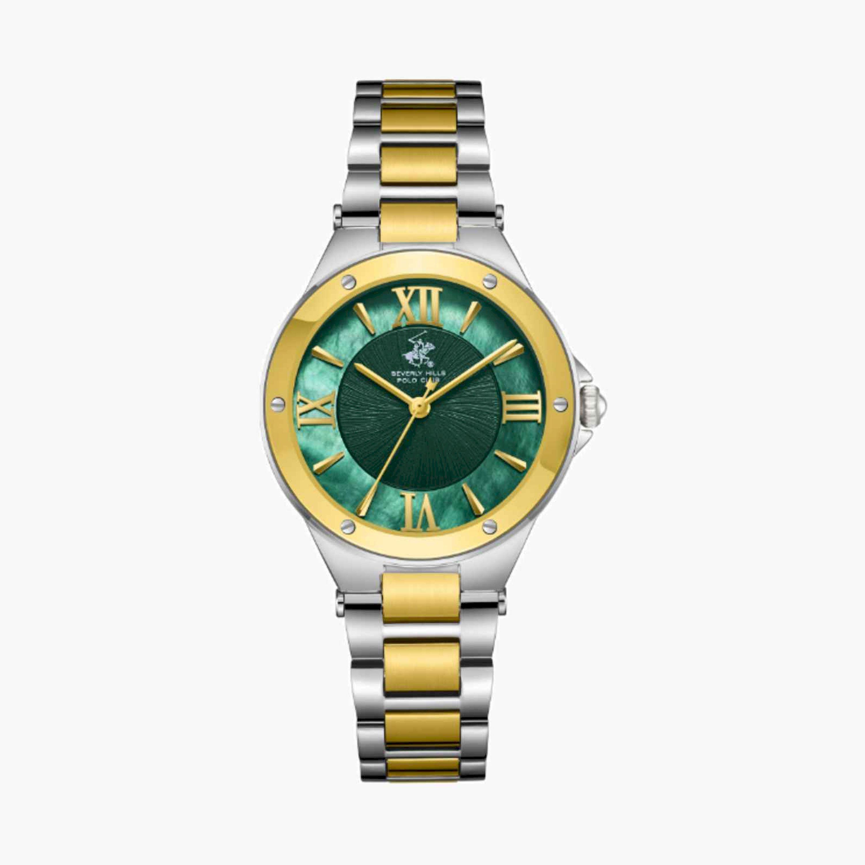 بيفرلي هيلز بولو كلوب- ساعة نسائية تناظرية معدنية متعددة الألوان  33مم | BP3740C.270-women-watchesandjewellery-watches-image-1