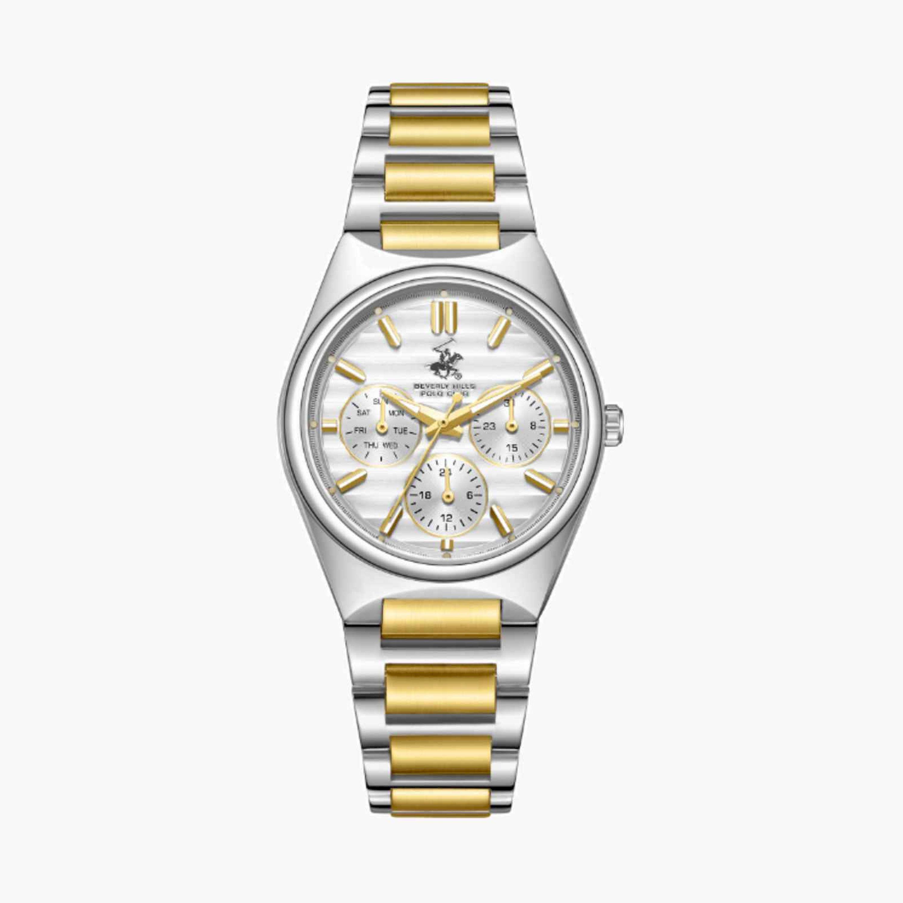 بيفرلي هيلز بولو كلوب- ساعة نسائية تناظرية معدنية متعددة الألوان  34مم | BP3746C.330-women-watchesandjewellery-watches-image-1