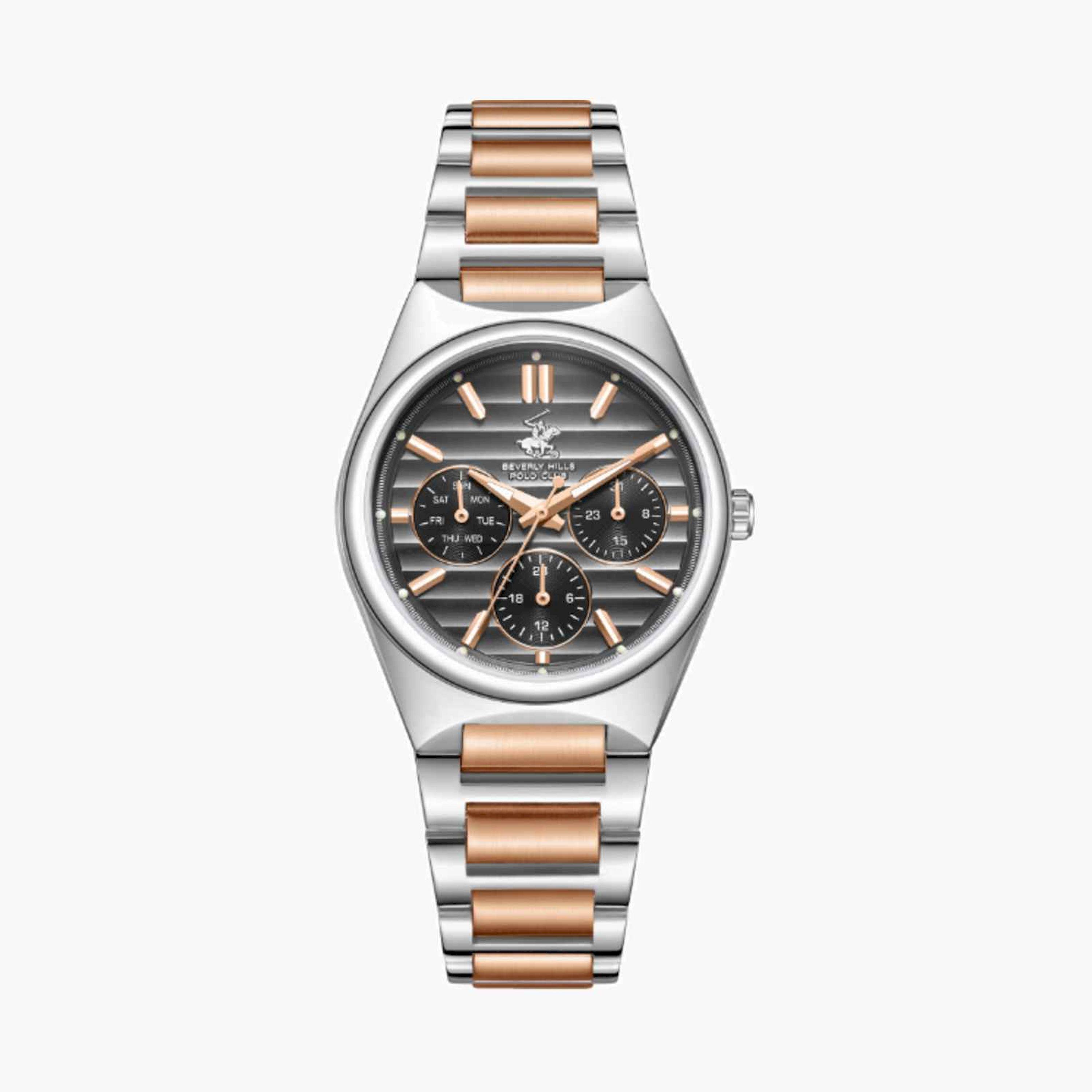 بيفرلي هيلز بولو كلوب- ساعة نسائية تناظرية معدنية متعددة الألوان  34مم | BP3746C.360-women-watchesandjewellery-watches-image-1