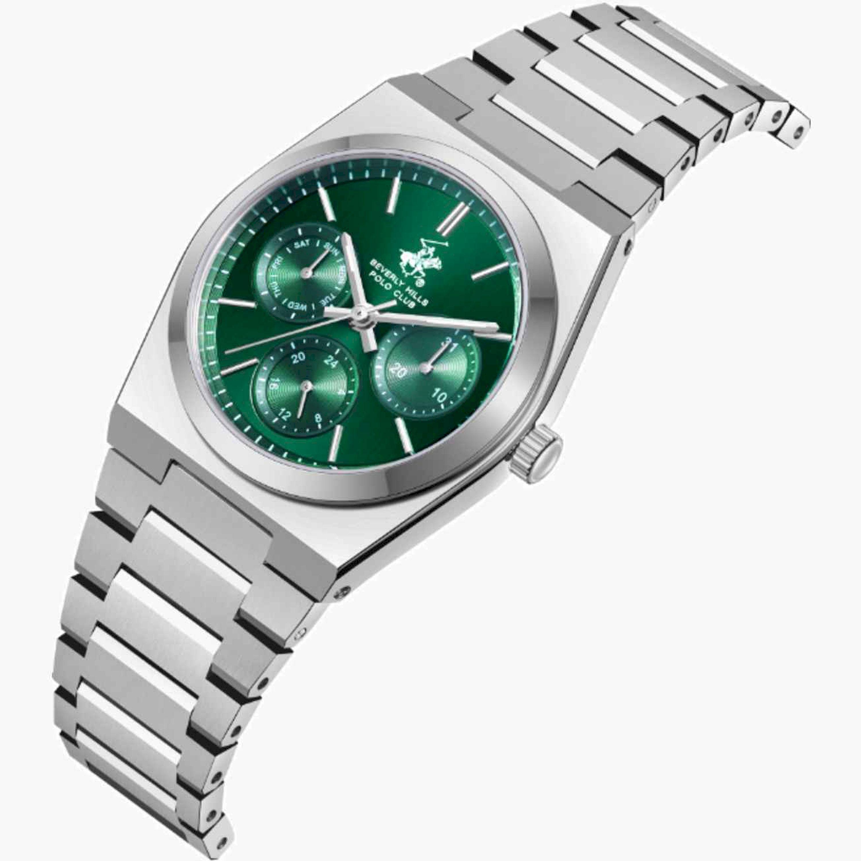بيفرلي هيلز بولو كلوب- ساعة نسائية كرونوغراف معدنية لون فضي  33مم | BP3754X.370-women-watchesandjewellery-watches-image-2