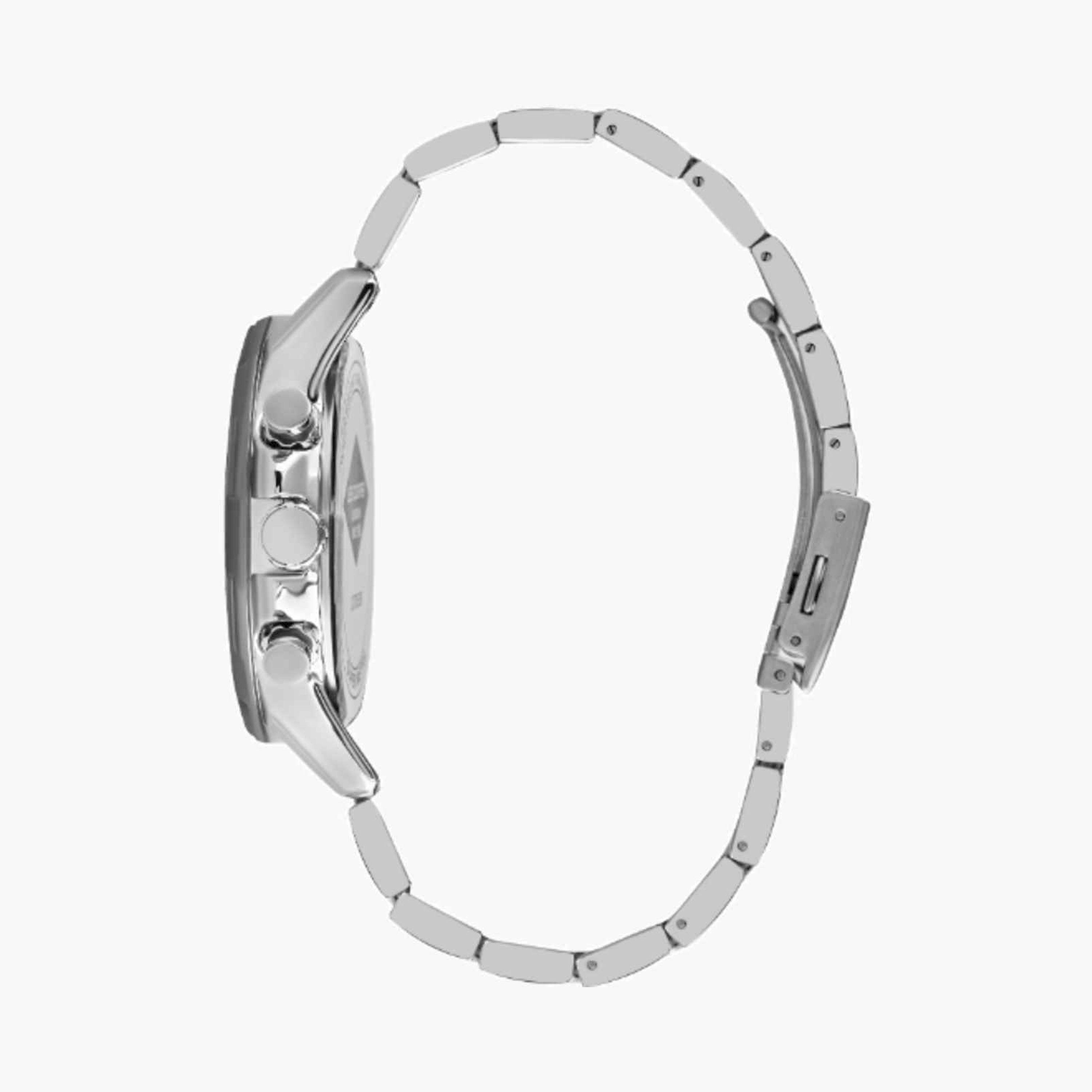 Lee Cooper Men's 46MM Silver Chronograph Metal Strap Watch | LC07385.330-men-watchesandjewellery-watches-image-2