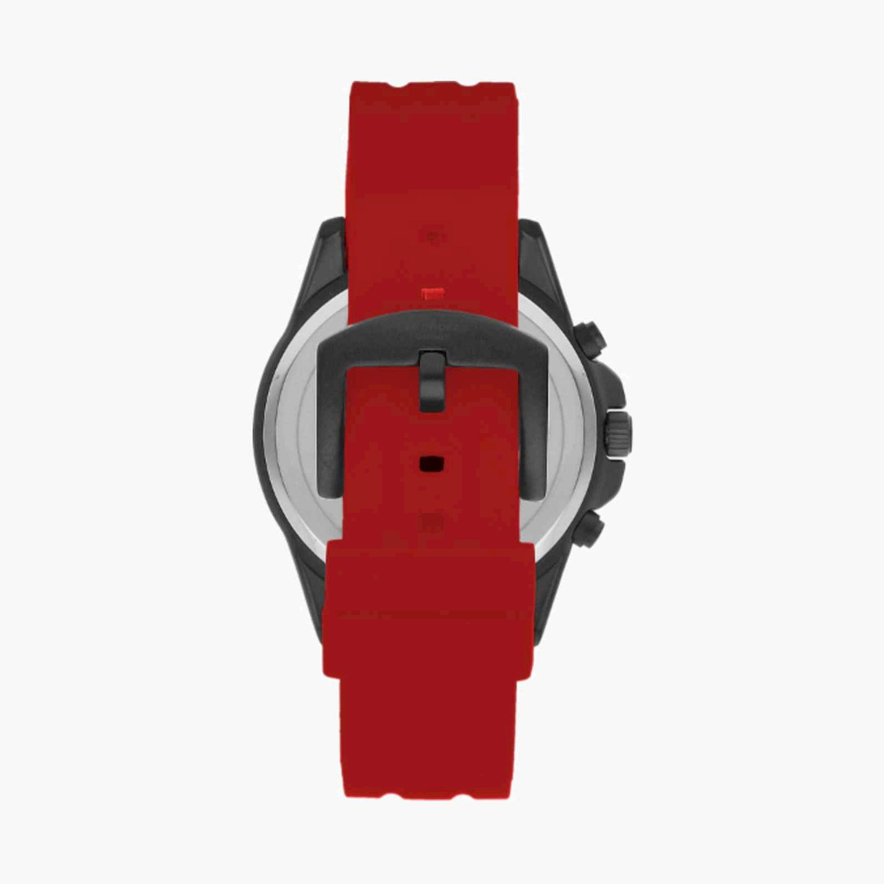 لي كوبر- ساعة رجالية كرونوغراف سيليكون لون أحمر  46مم | LC07635.658-men-watchesandjewellery-watches-image-3