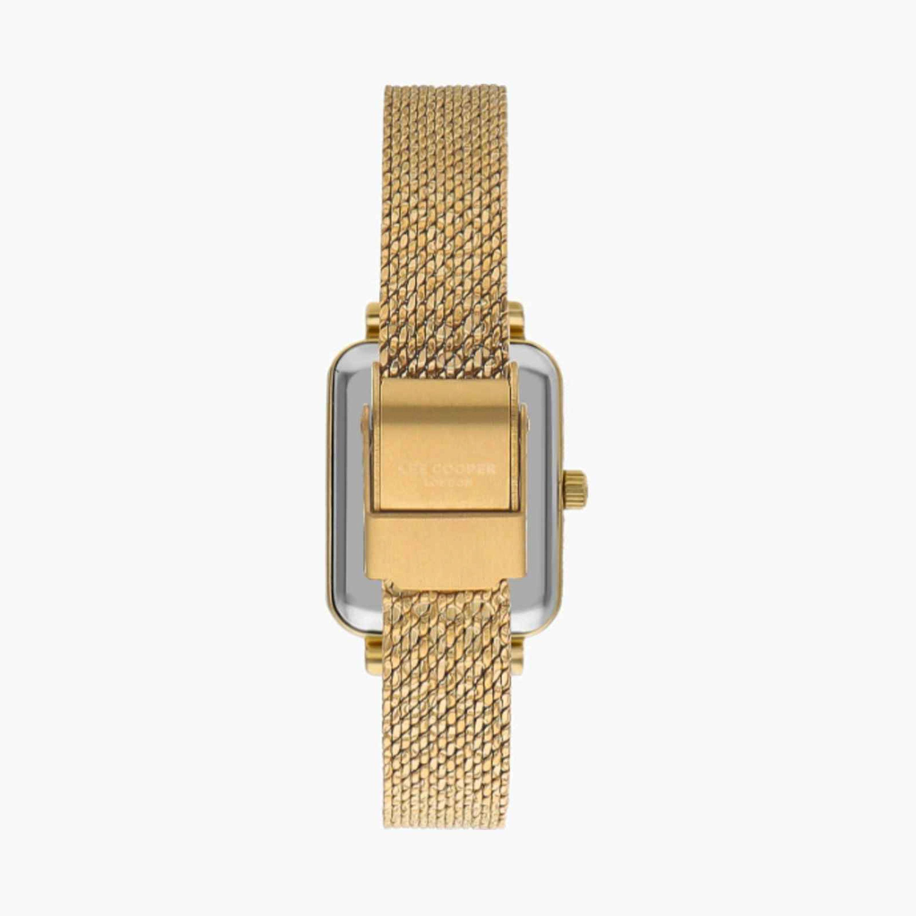 لي كوبر- ساعة نسائية تناظرية معدنية لون ذهبي  26مم | LC07815.120-women-watchesandjewellery-watches-image-3