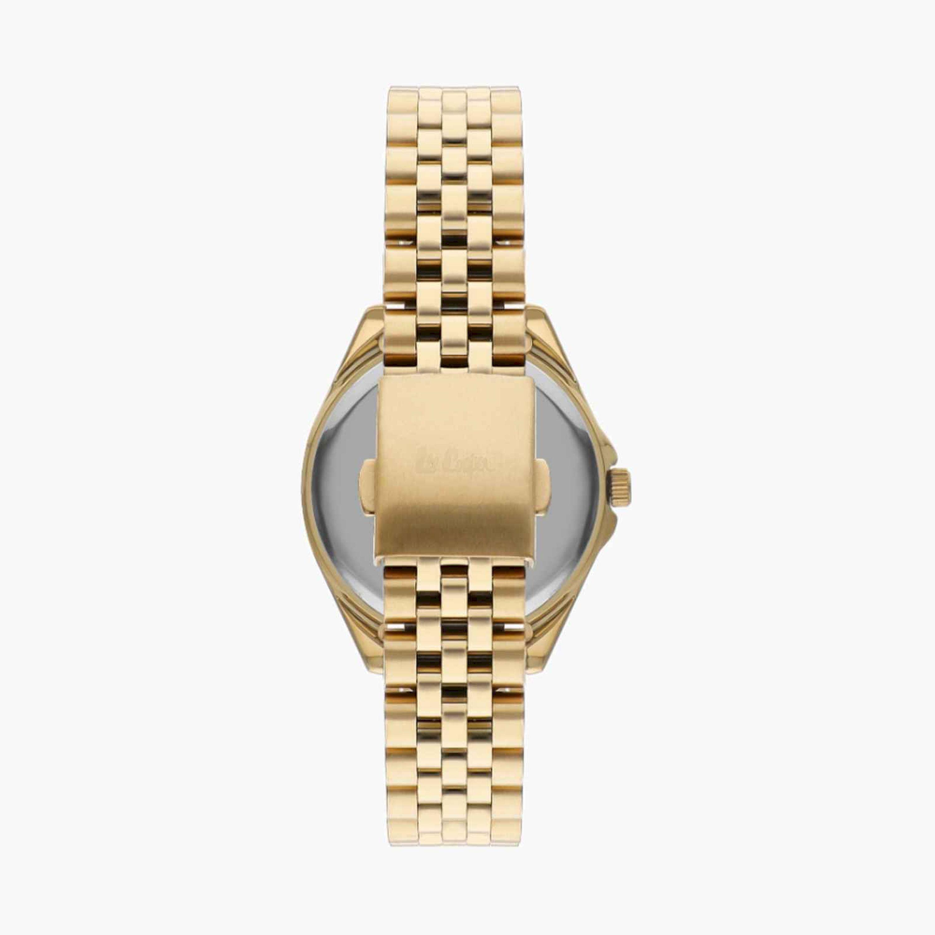لي كوبر- ساعة نسائية كرونوغراف معدنية لون ذهبي  36مم | LC07837.130-women-watchesandjewellery-watches-image-3