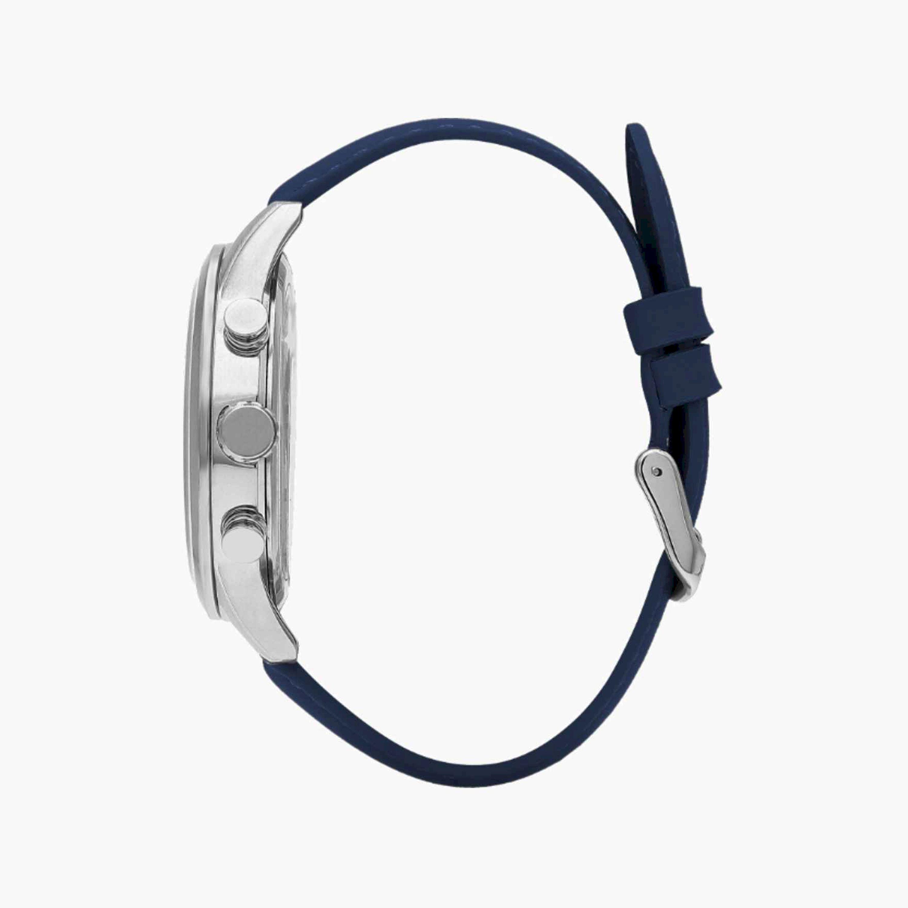 Lee Cooper Men's 45MM Blue Chronograph Leather Strap Watch | LC07855.399-men-watchesandjewellery-watches-image-3