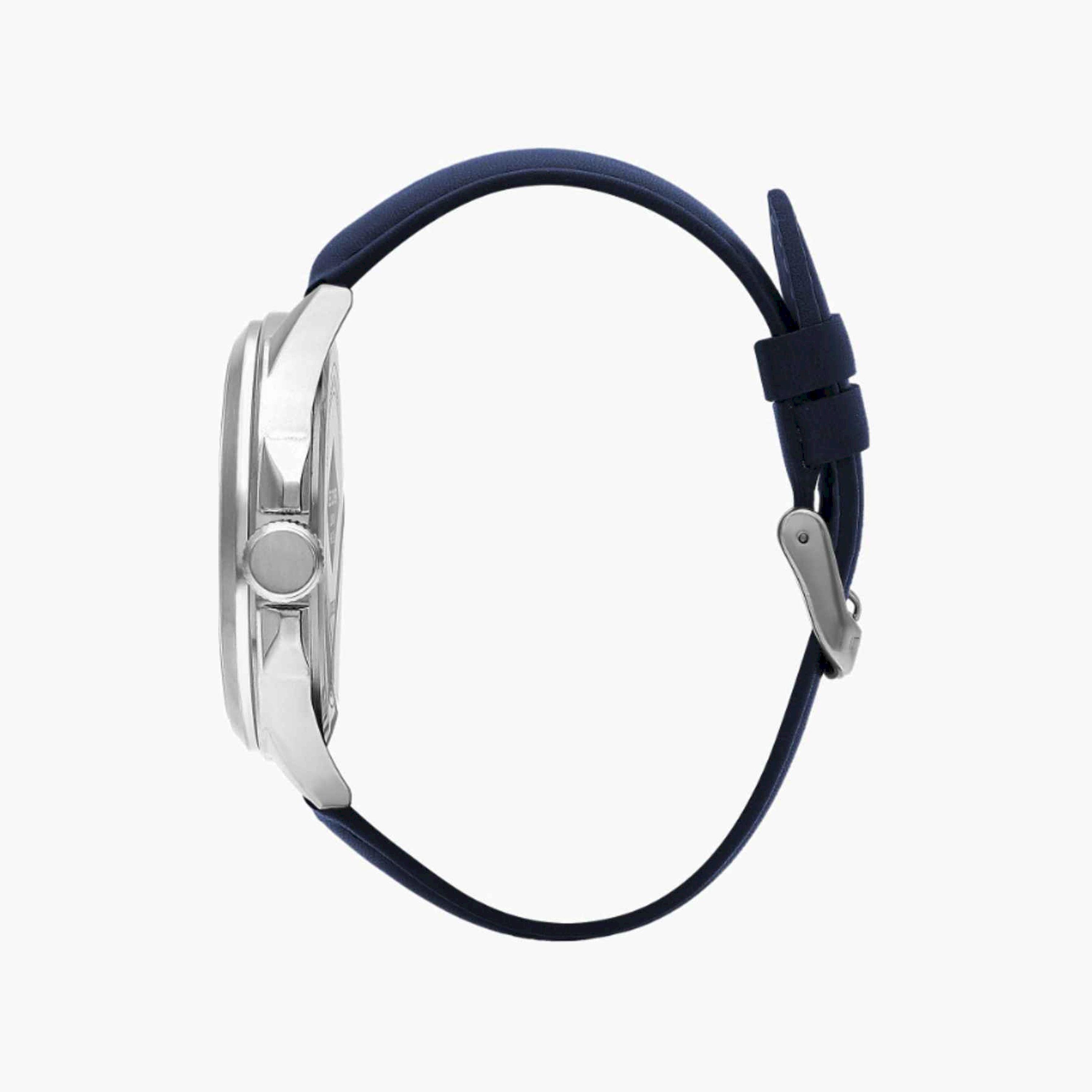 Lee Cooper Men's 45MM Blue Analog Leather Strap Watch | LC07858.399-men-watchesandjewellery-watches-image-2