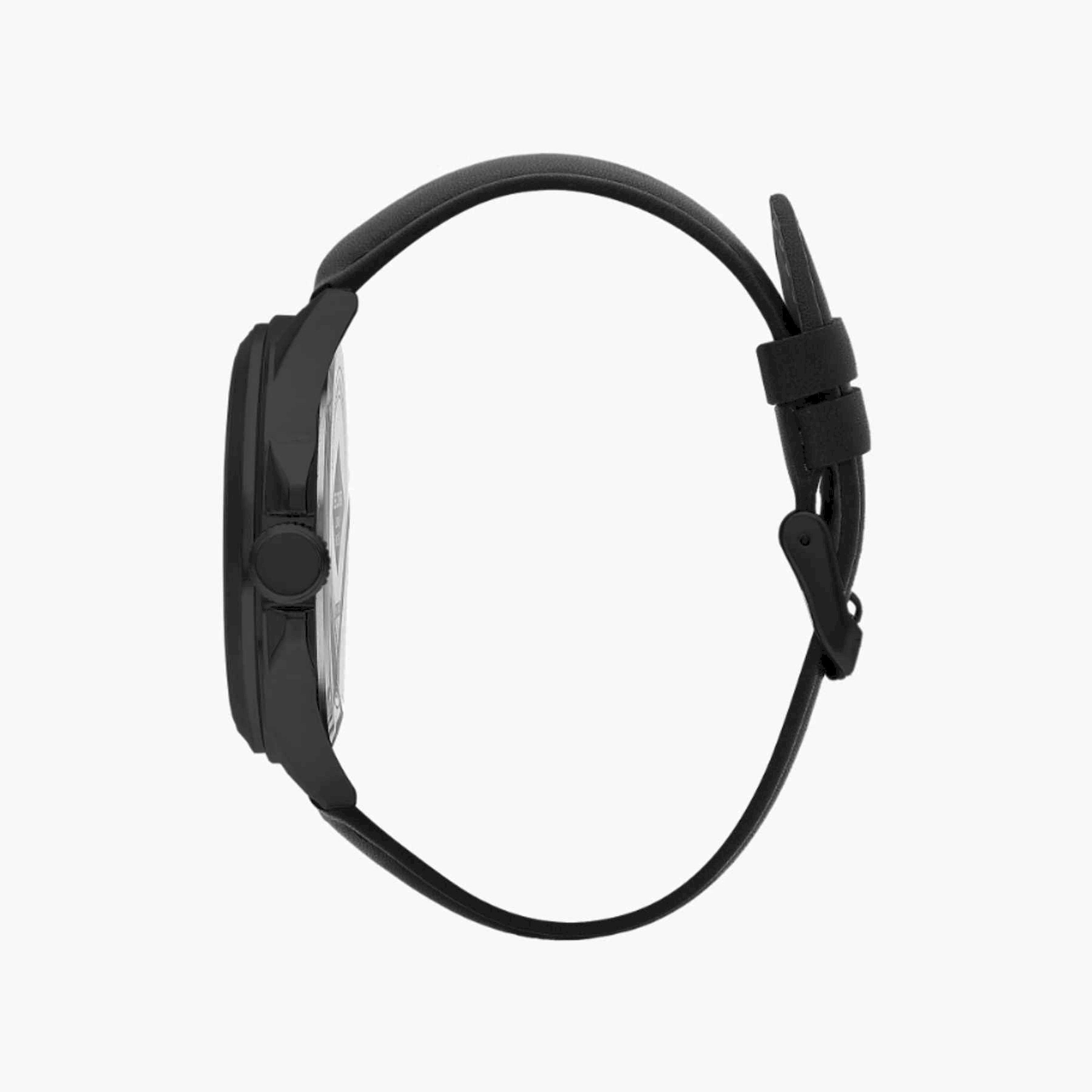 لي كوبر- ساعة رجالية تناظرية جلدية لون أسود  45مم | LC07858.651-men-watchesandjewellery-watches-image-2