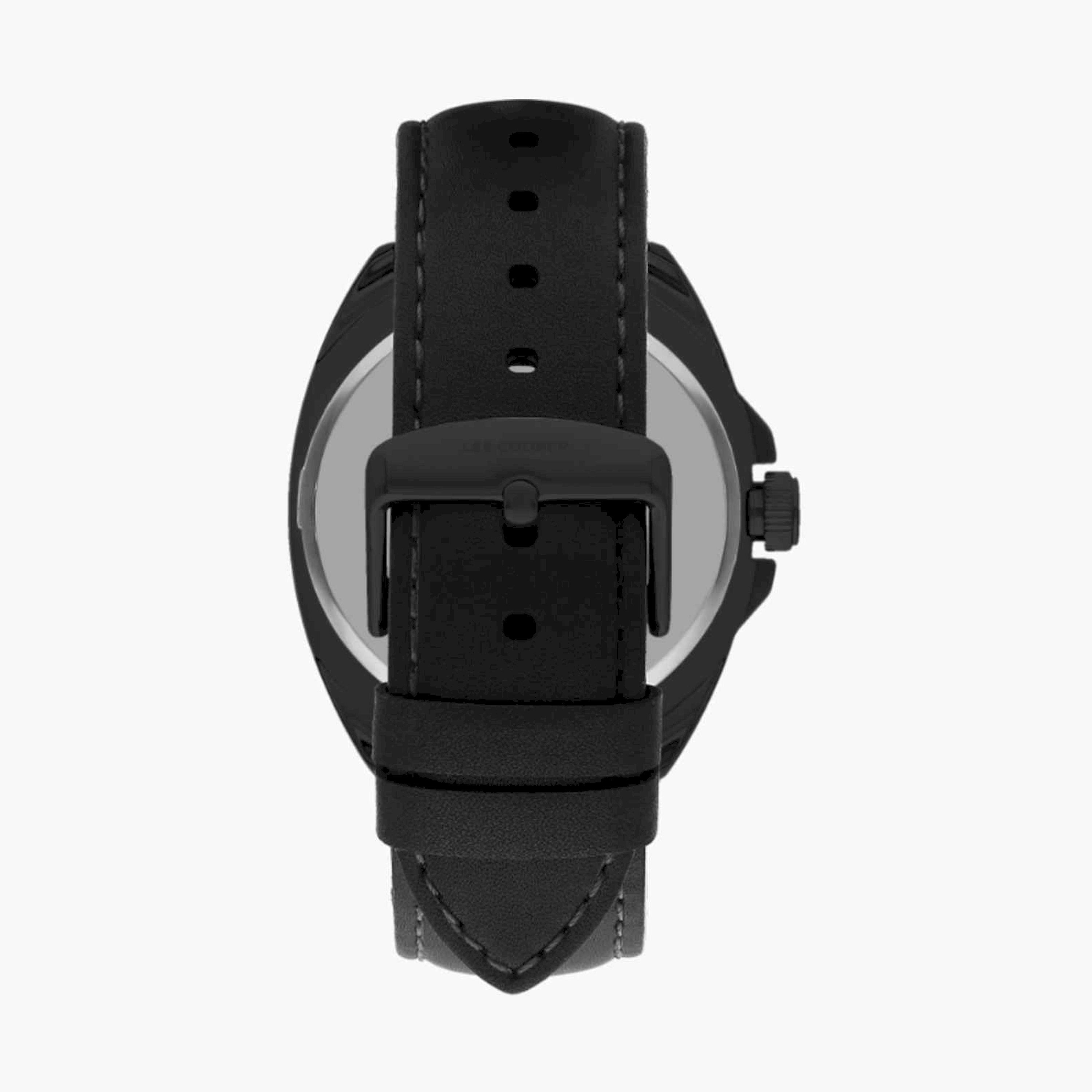 لي كوبر- ساعة رجالية تناظرية جلدية لون أسود  45مم | LC07858.651-men-watchesandjewellery-watches-image-3