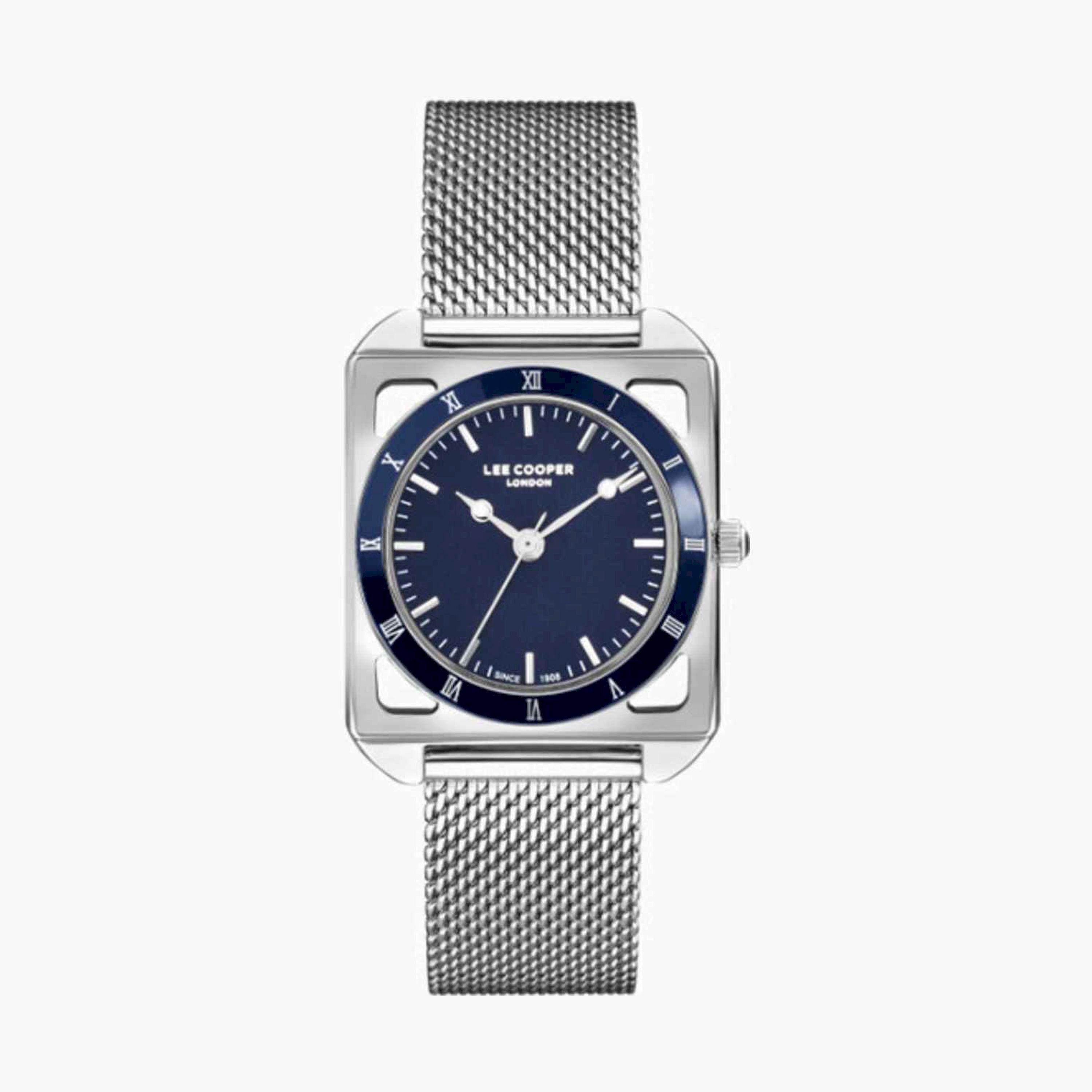 لي كوبر- ساعة نسائية تناظرية معدنية لون فضي  36مم | LC07926.390-women-watchesandjewellery-watches-image-1