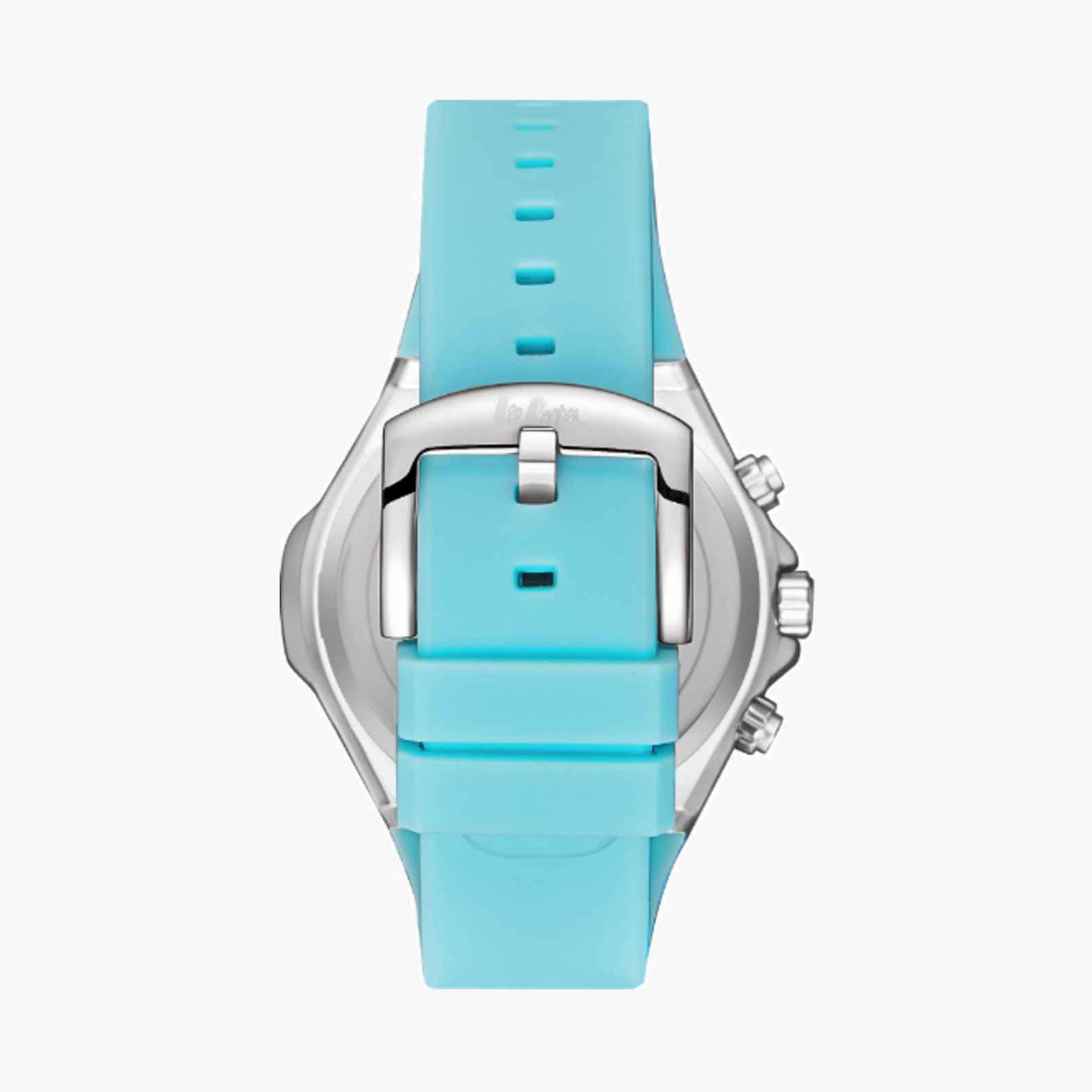 لي كوبر- ساعة رجالية كرونوغراف سيليكون لون أزرق  46مم | LC08003.099-men-watchesandjewellery-watches-image-4
