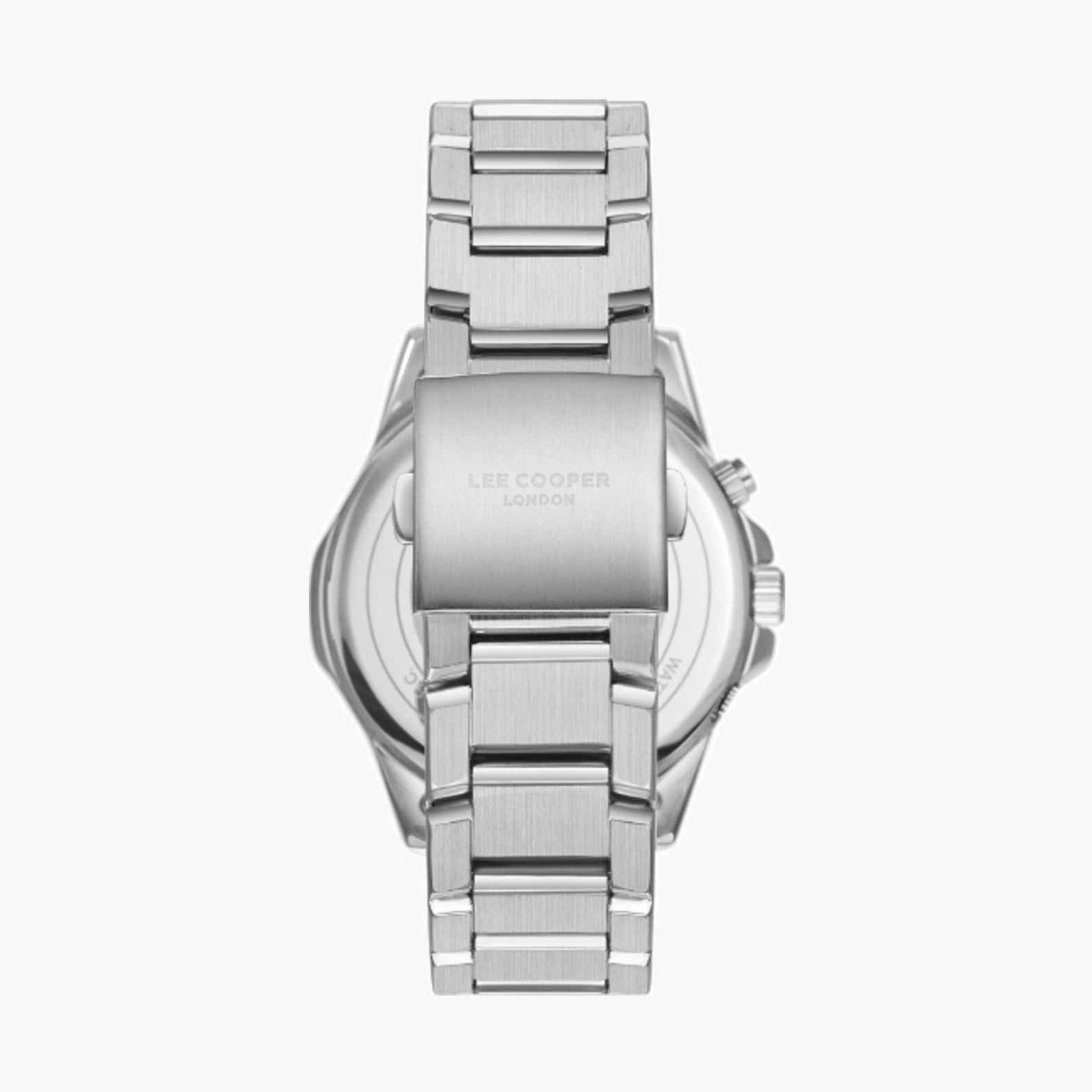 لي كوبر- ساعة رجالية كرونوغراف معدنية لون فضي  44مم | LC08049.360-men-watchesandjewellery-watches-image-4