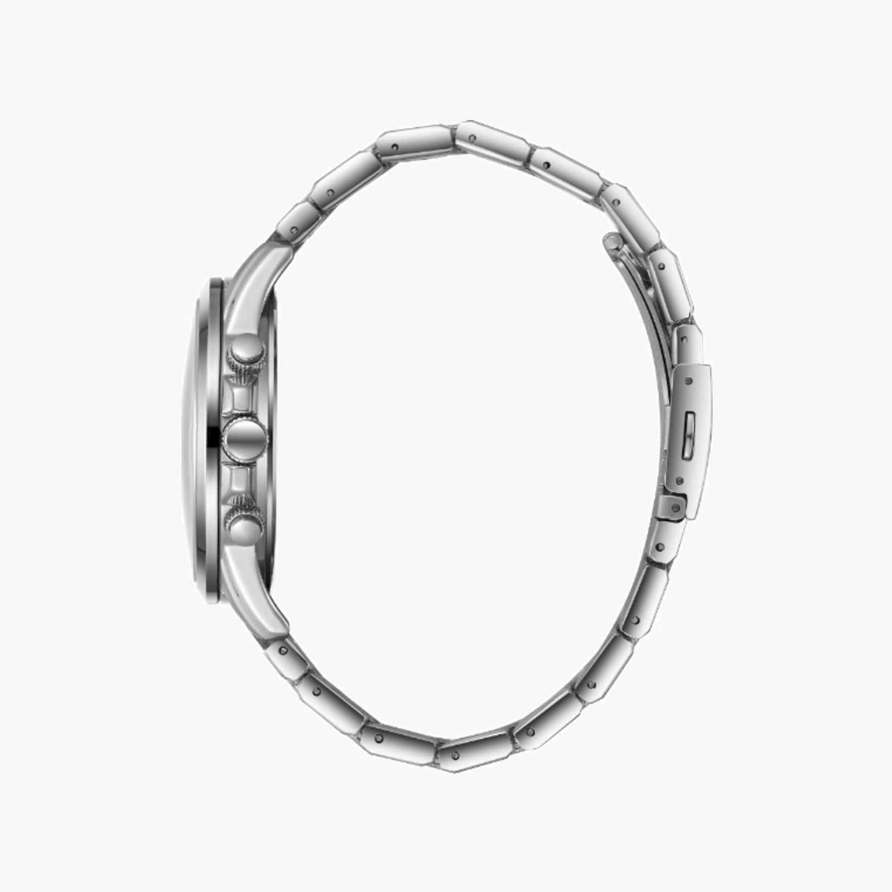 Lee Cooper Men's 44MM Silver Chronograph Metal Strap Watch | LC08049.390-men-watchesandjewellery-watches-image-3