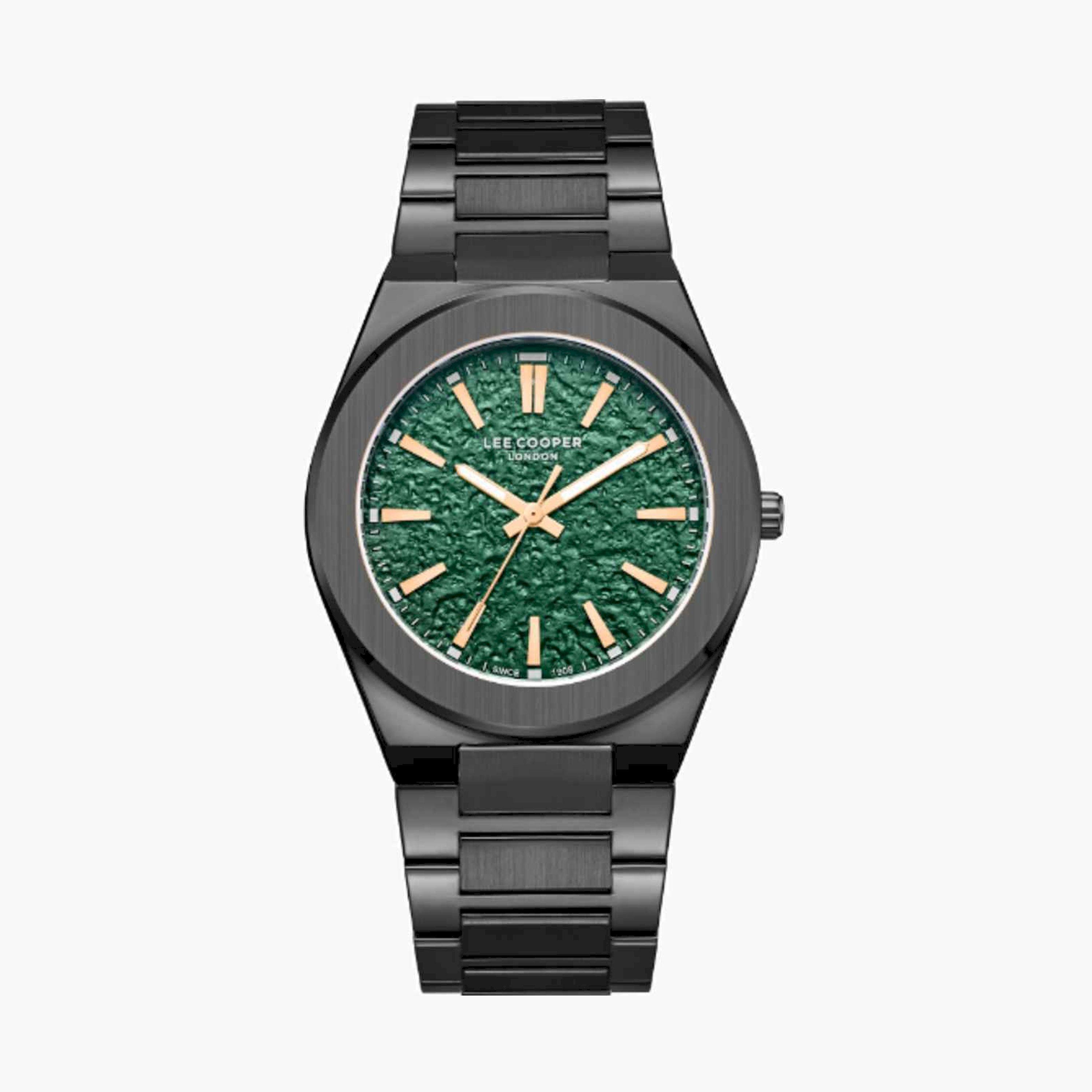 Lee Cooper Men's 42MM Grey Analog Metal Strap Watch | LC08054.070-men-watchesandjewellery-watches-image-1