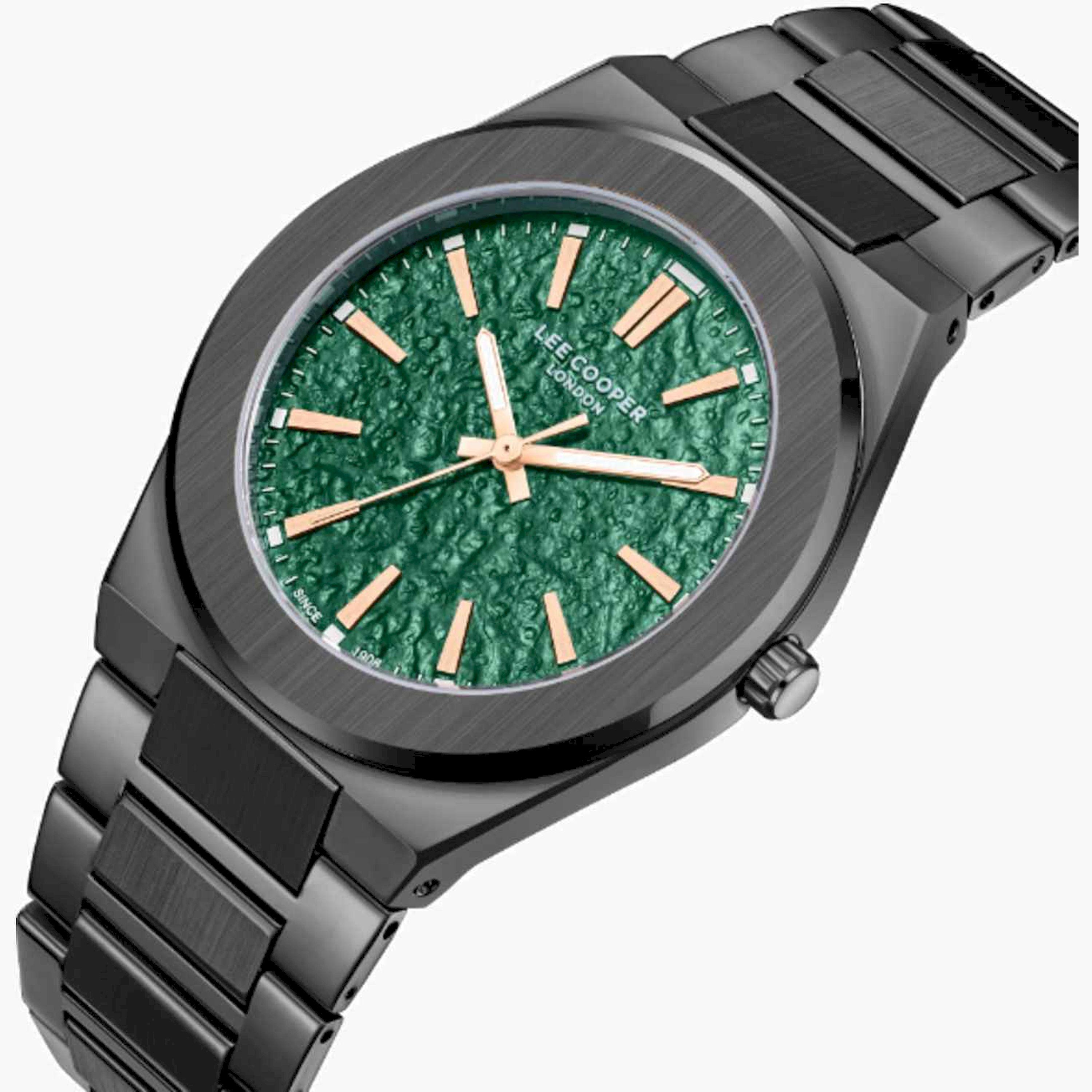 Lee Cooper Men's 42MM Grey Analog Metal Strap Watch | LC08054.070-men-watchesandjewellery-watches-image-2