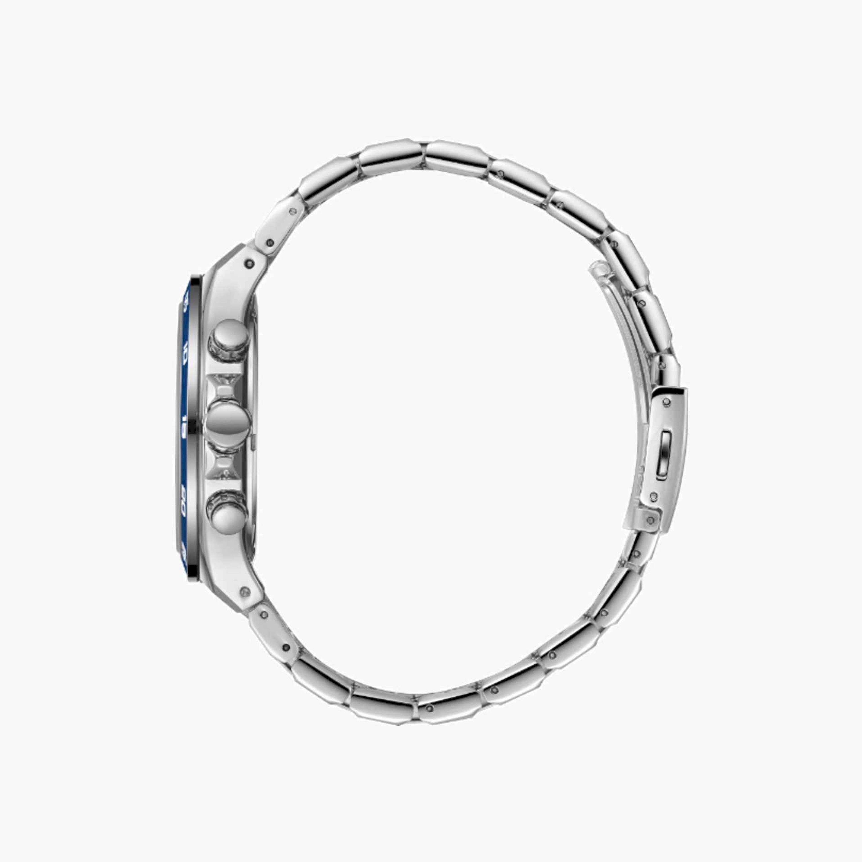 Lee Cooper Men's 45MM Silver Chronograph Metal Strap Watch | LC08067.390-men-watchesandjewellery-watches-image-3