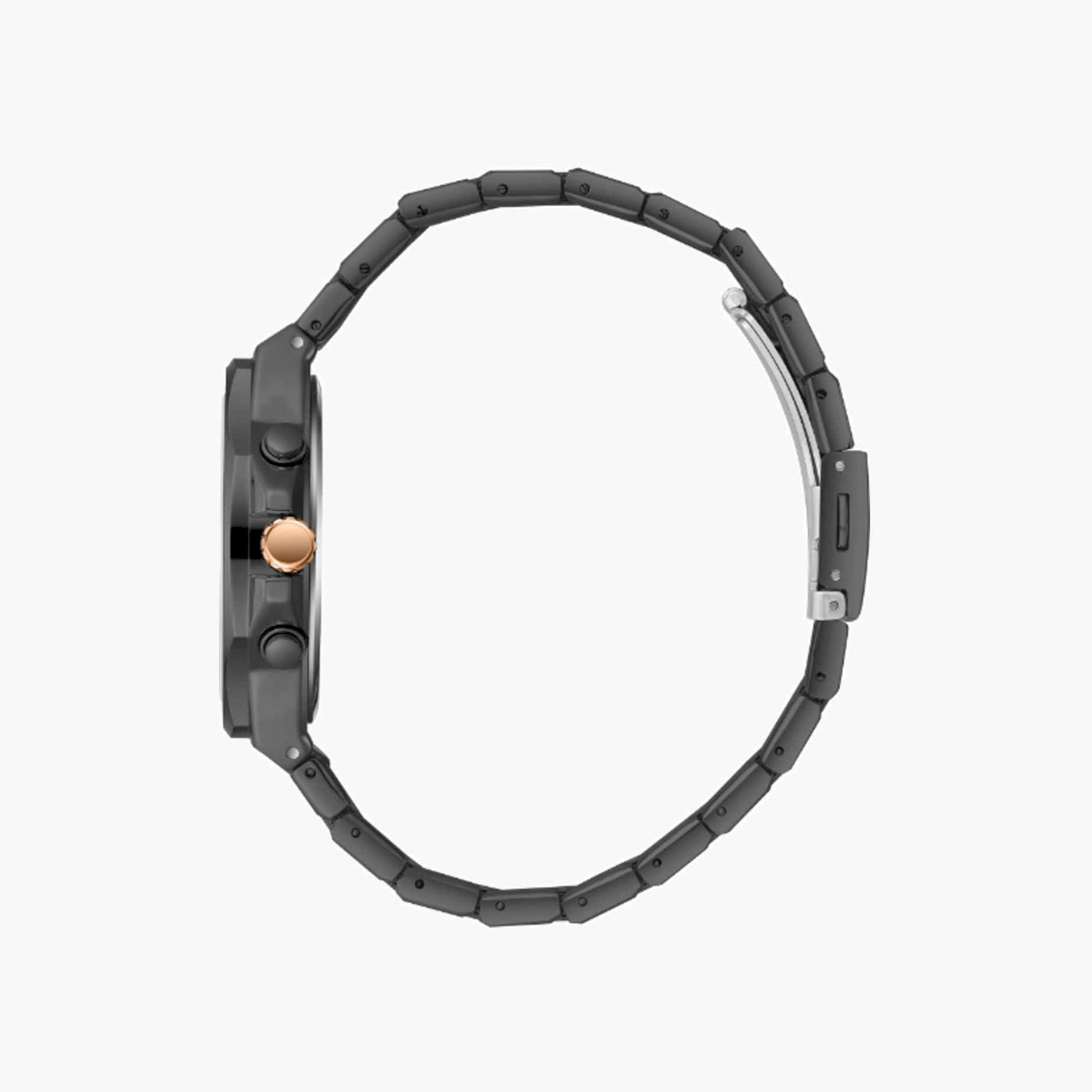 لي كوبر- ساعة رجالية كرونوغراف معدنية لون رمادي  43مم | LC08087.070-men-watchesandjewellery-watches-image-3