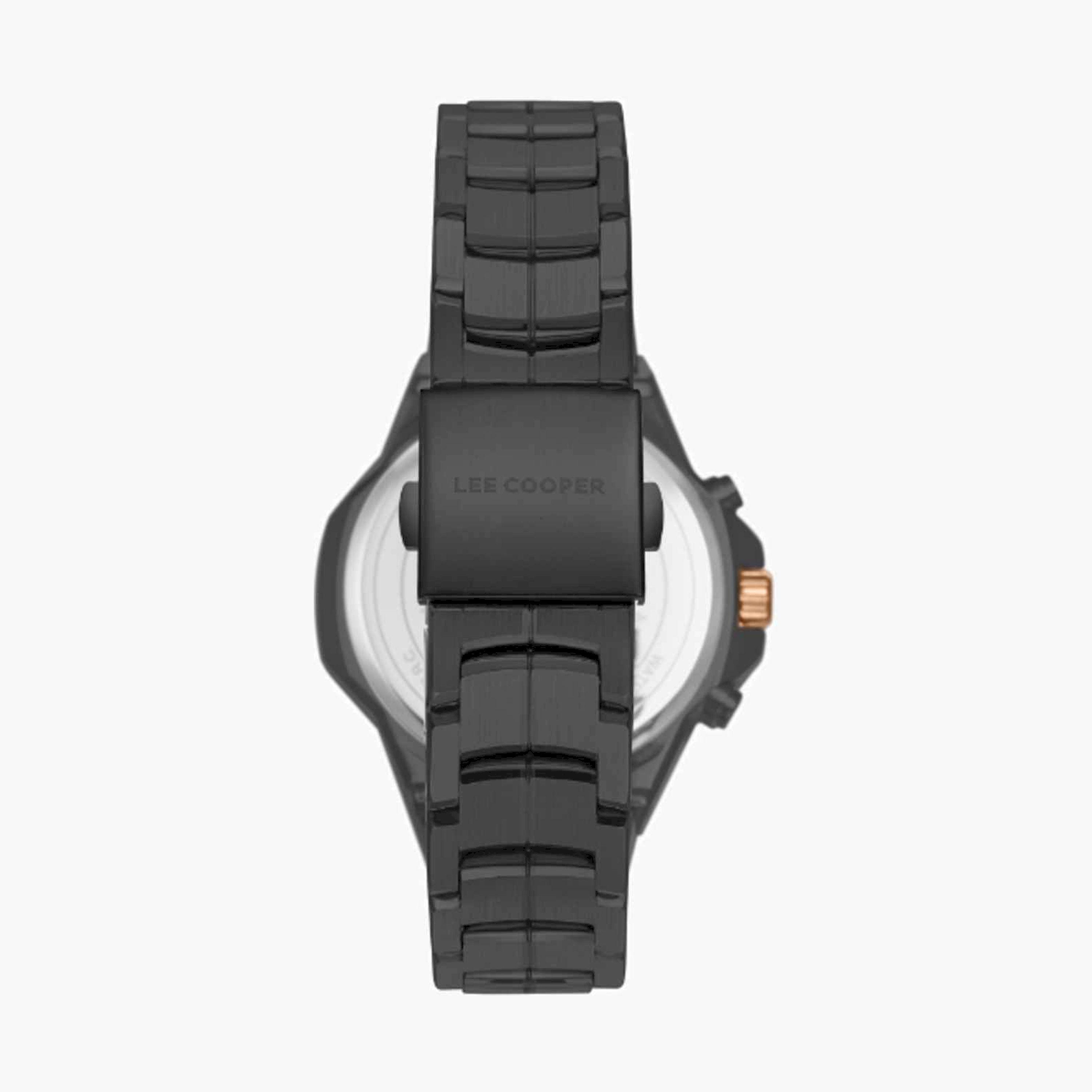 لي كوبر- ساعة رجالية كرونوغراف معدنية لون رمادي  43مم | LC08087.070-men-watchesandjewellery-watches-image-4