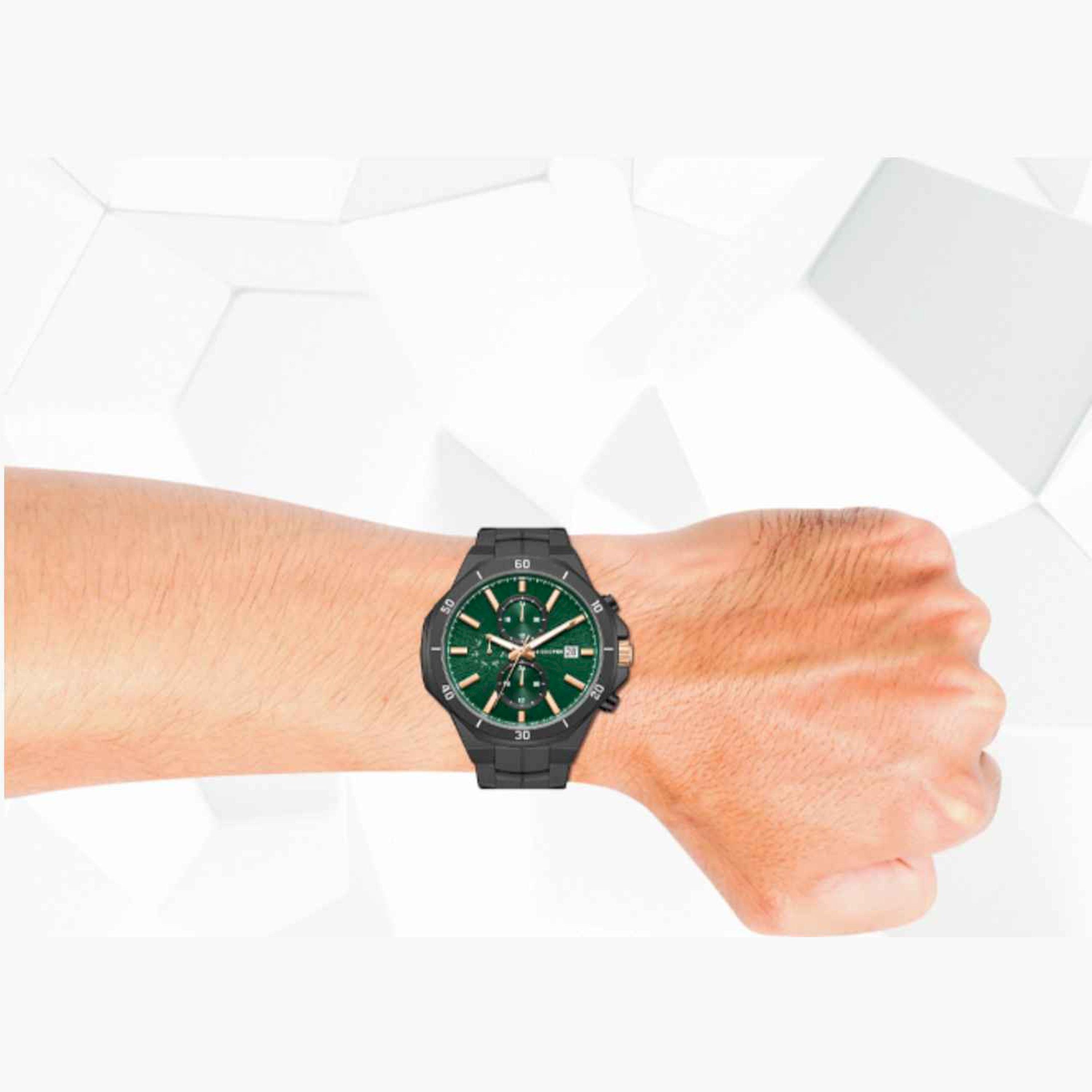 لي كوبر- ساعة رجالية كرونوغراف معدنية لون رمادي  43مم | LC08087.070-men-watchesandjewellery-watches-image-9