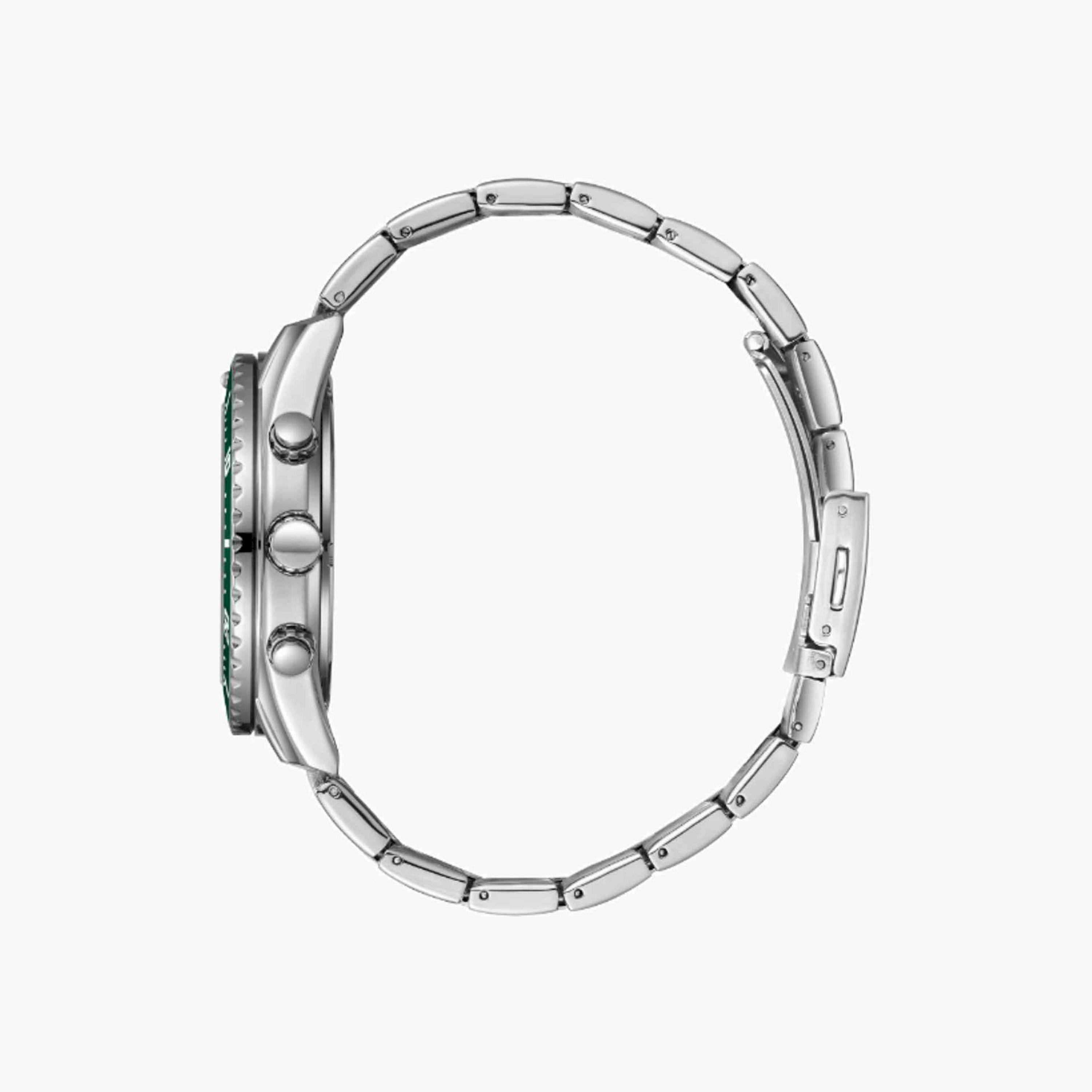Lee Cooper Men's 43MM Silver Chronograph Metal Strap Watch | LC08101.370-men-watchesandjewellery-watches-image-3