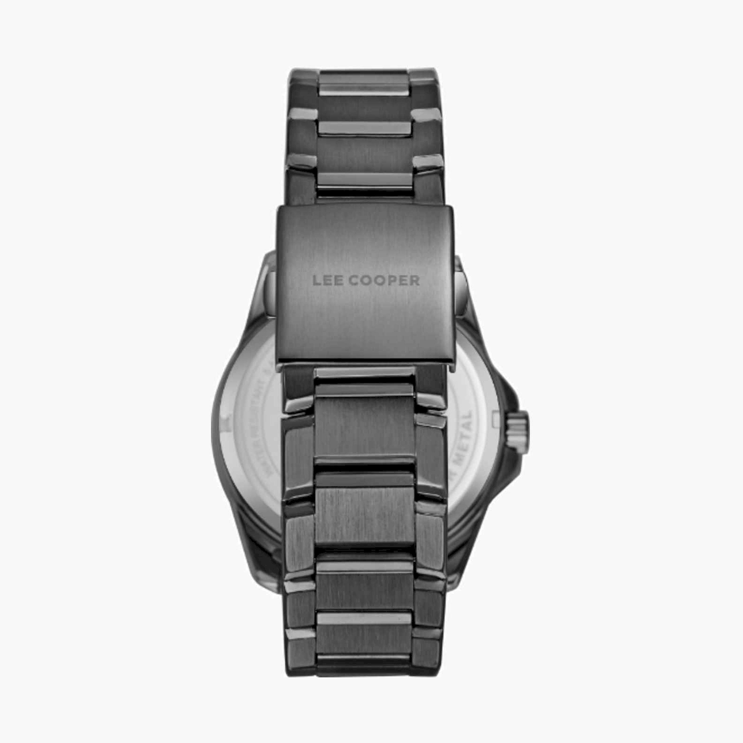 Lee Cooper Men's 42MM Grey Chronograph Metal Strap Watch | LC08105.090-men-watchesandjewellery-watches-image-4