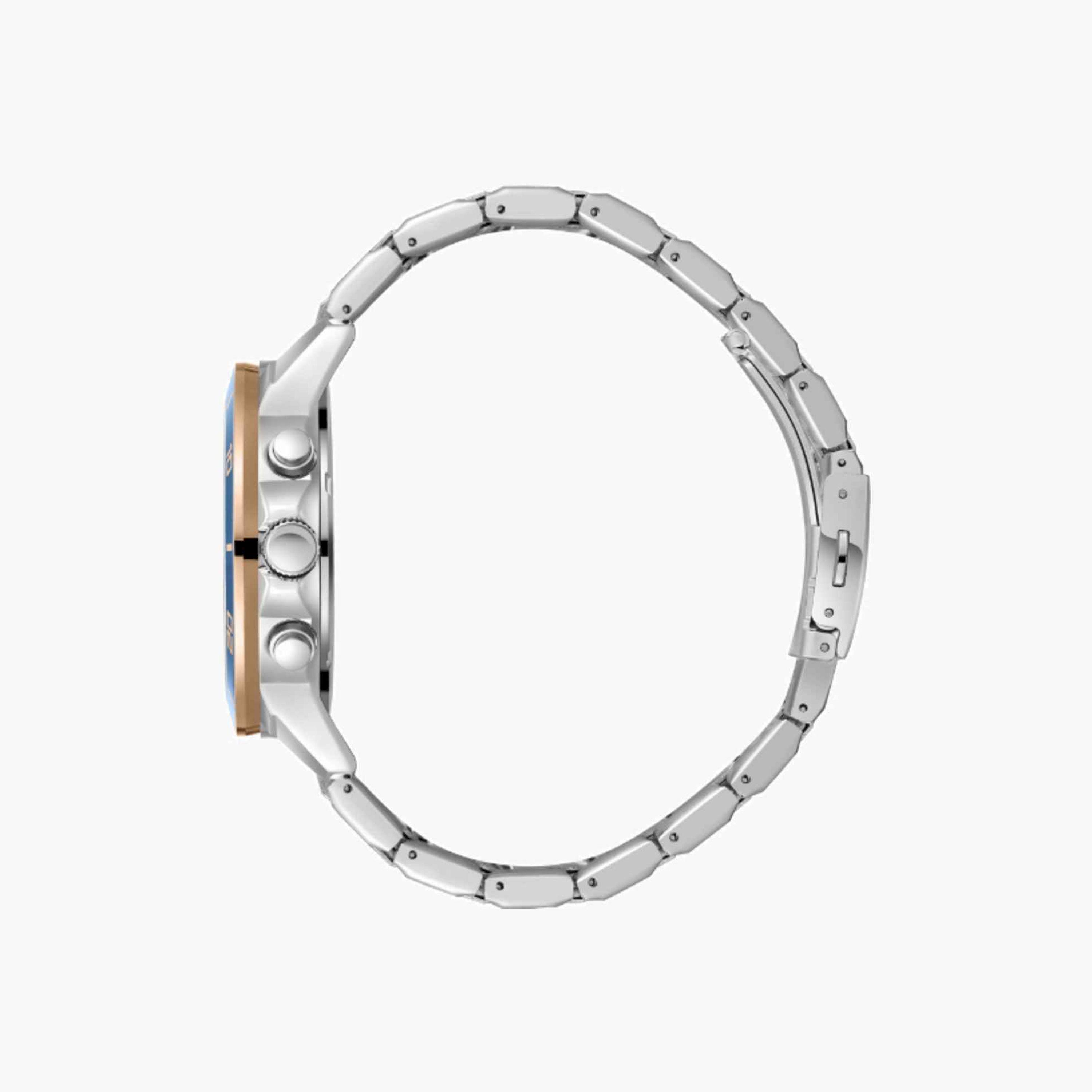 لي كوبر- ساعة رجالية كرونوغراف معدنية لون فضي  42مم | LC08106.390-men-watchesandjewellery-watches-image-3