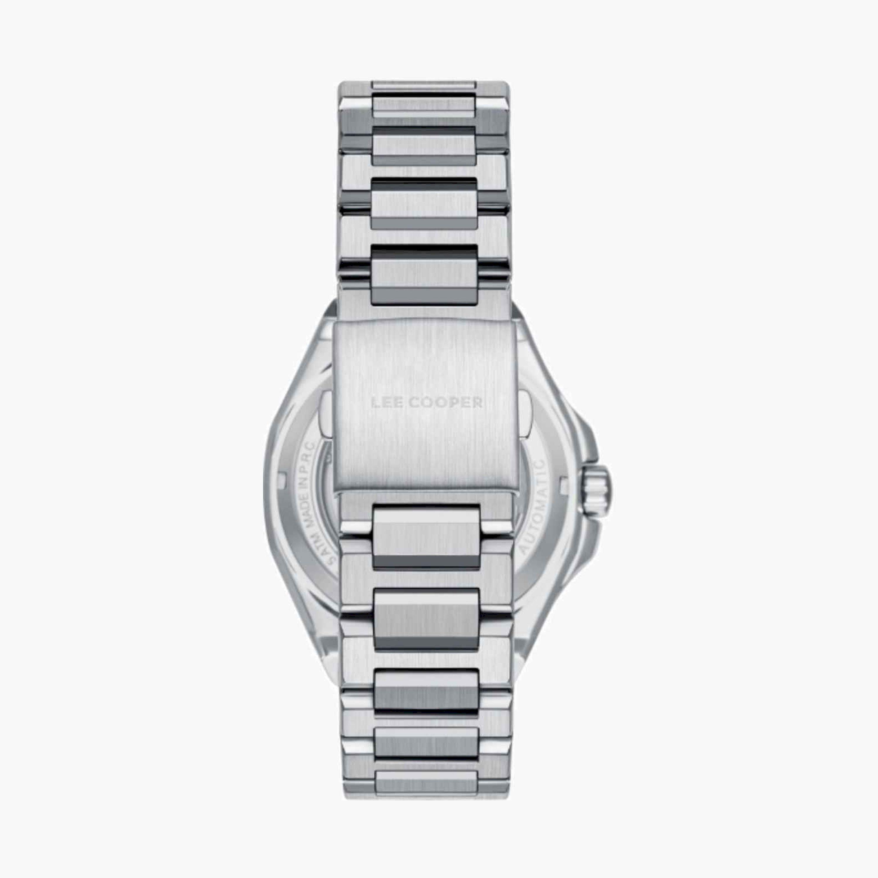 لي كوبر- ساعة رجالية كرونوغراف معدنية لون فضي  43مم | LC08124.350-men-watchesandjewellery-watches-image-4