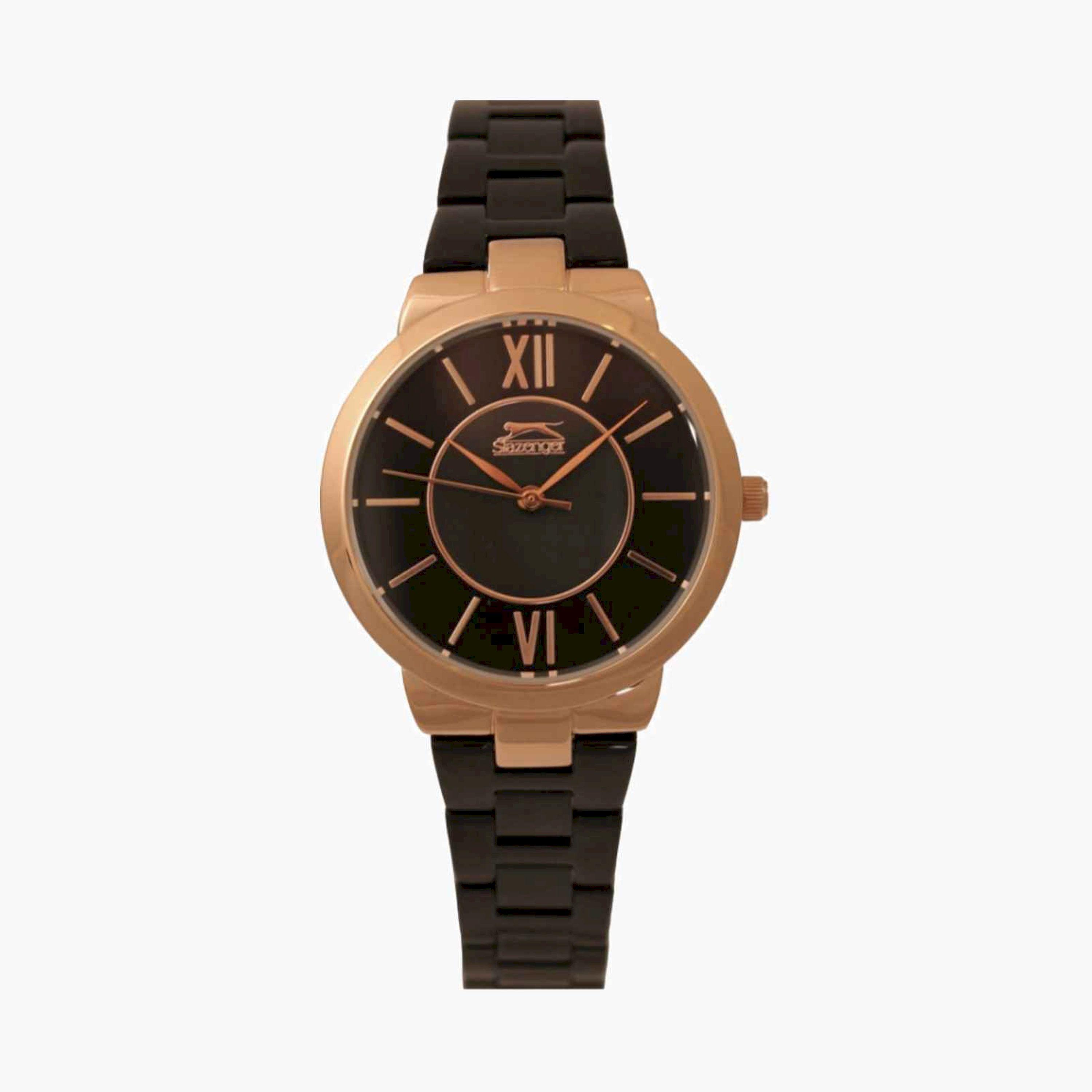 Slazenger Women's 32MM Black Analog Stainless Steel Strap Watch | SL.9.6243.3.01-women-watchesandjewellery-watches-image-1