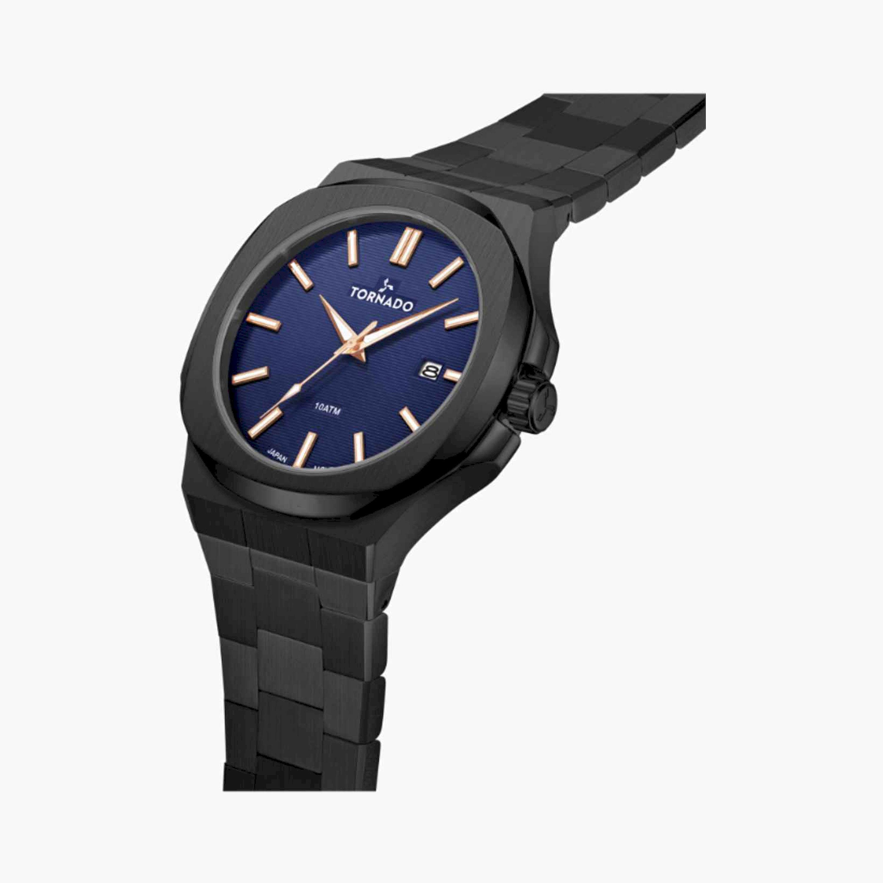 تورنيدو- ساعة رجالية تناظرية ستانلس ستيل لون رمادي  43مم | T21001-XBXNK-men-watchesandjewellery-watches-image-2
