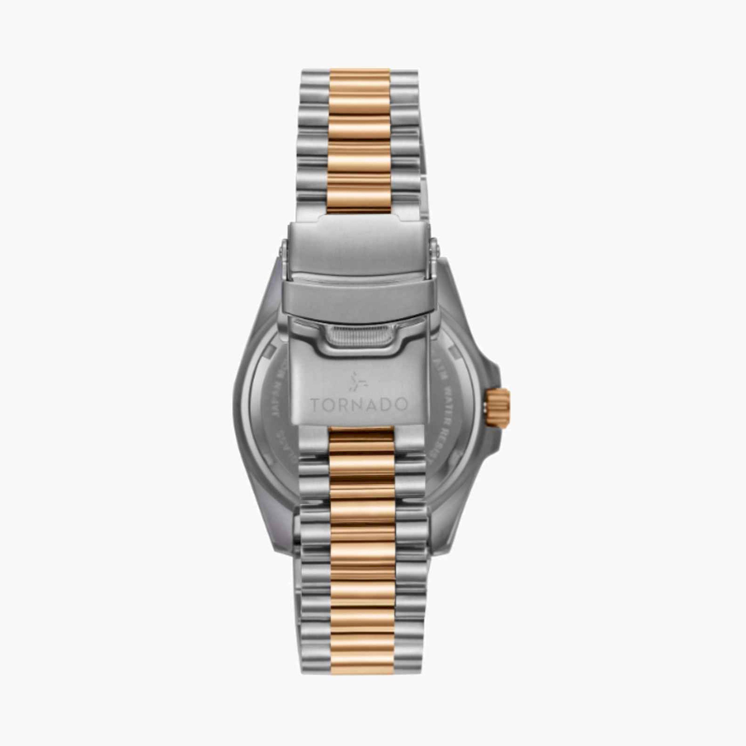 تورنيدو- ساعة رجالية تناظرية ستانلس ستيل متعددة الألوان  42مم | T22001-KBKB-men-watchesandjewellery-watches-image-3
