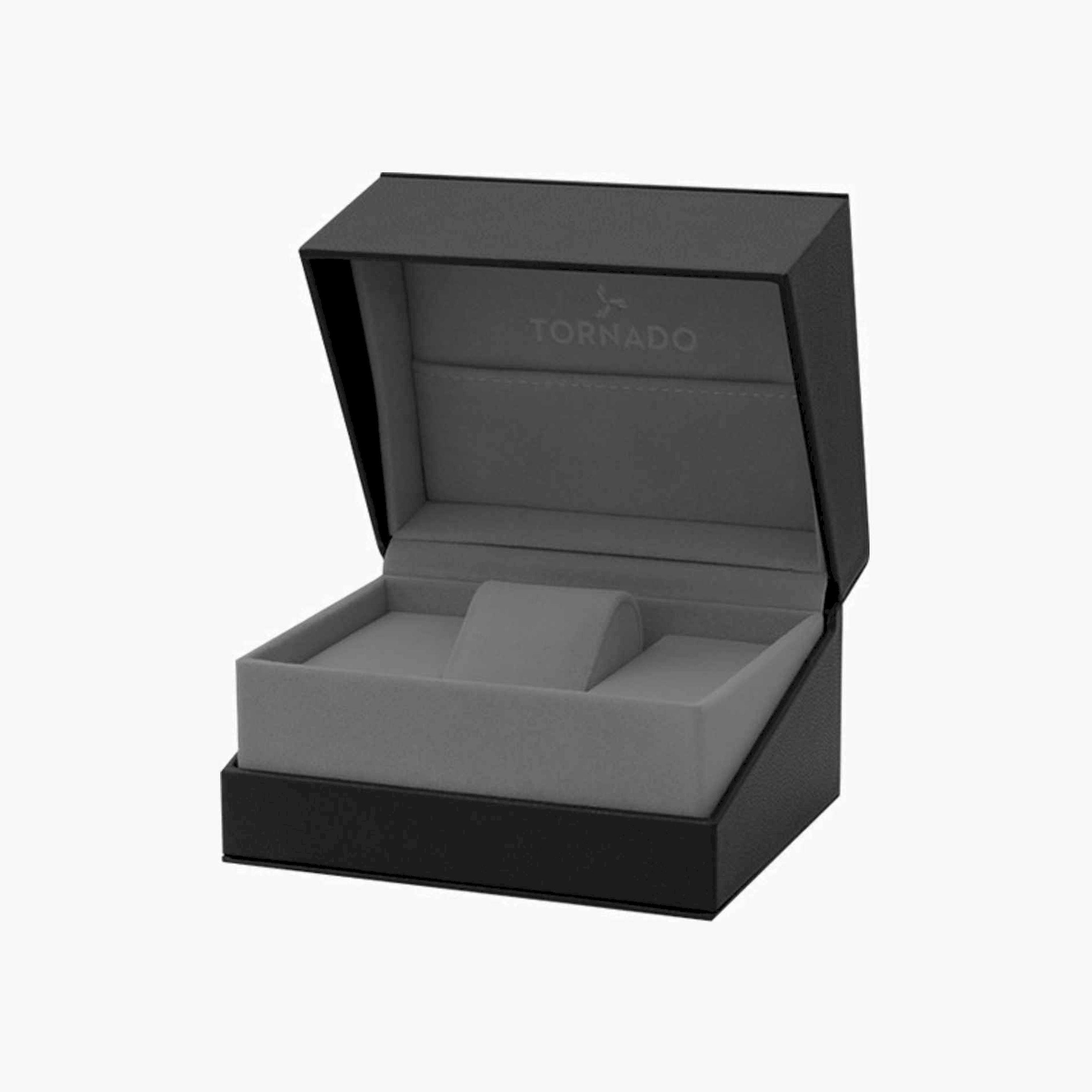 تورنيدو- ساعة رجالية كرونوغراف سيليكون لون أبيض  54مم | T23105-RSWB-men-watchesandjewellery-watches-image-5