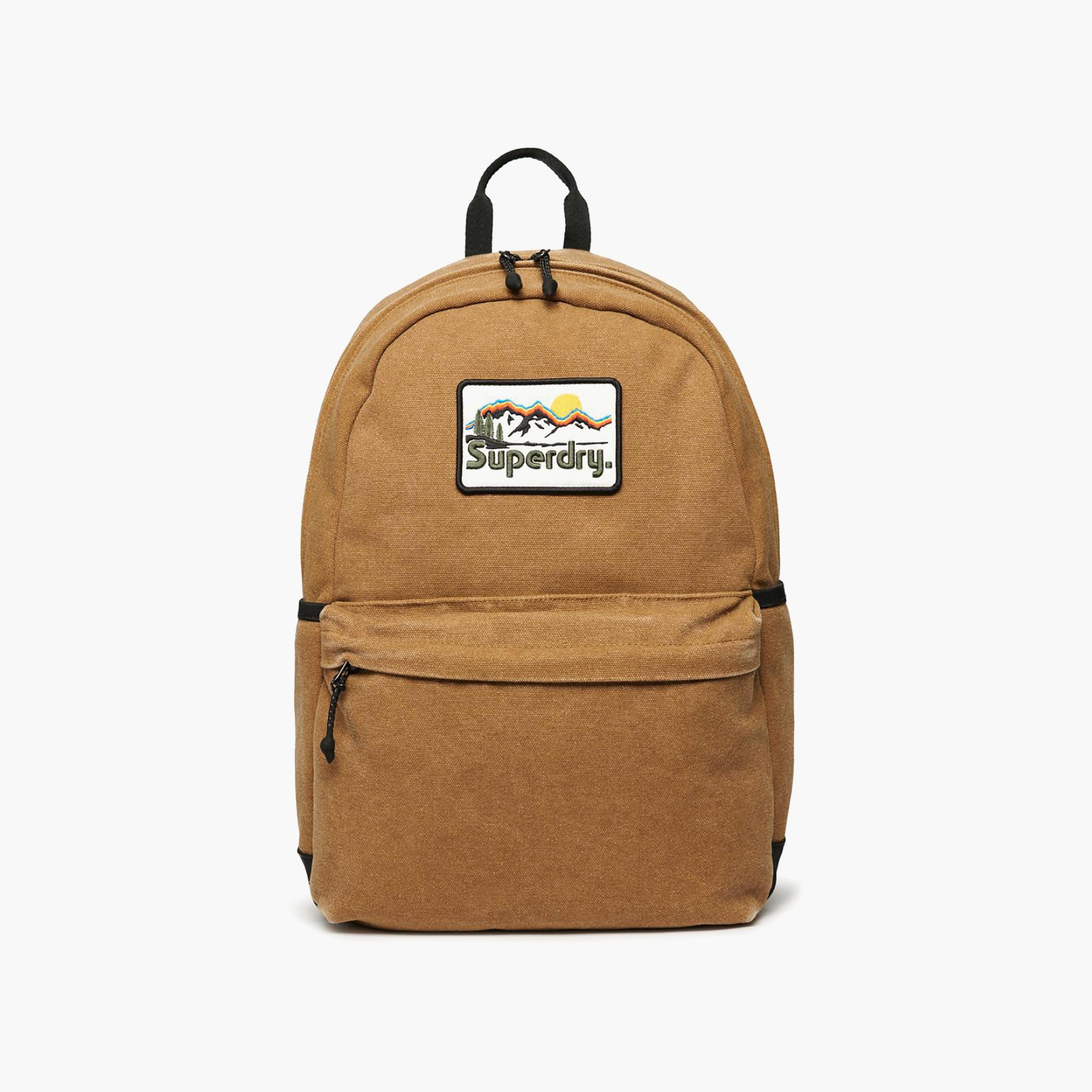 حقيبة ظهر مزخرفة من Superdry مع حزام كتف قابل للتعديل-women-bagsandwallets-backpacks-image-1