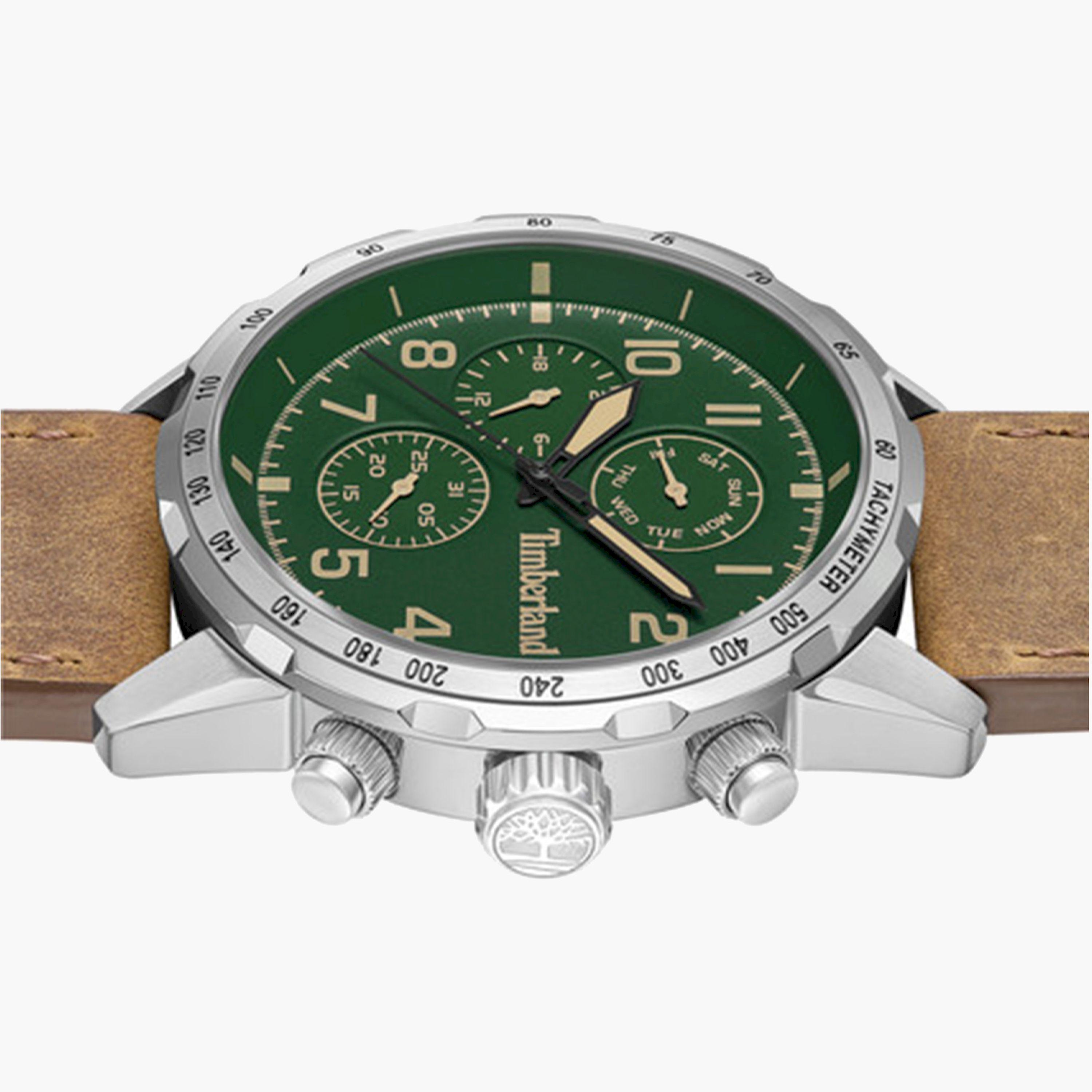 تيمبرلاند- ساعة رجالية كرونوغراف 44 مم سوار جلدي لون بني | TDWGF0055402-men-watchesandjewellery-watches-image-4