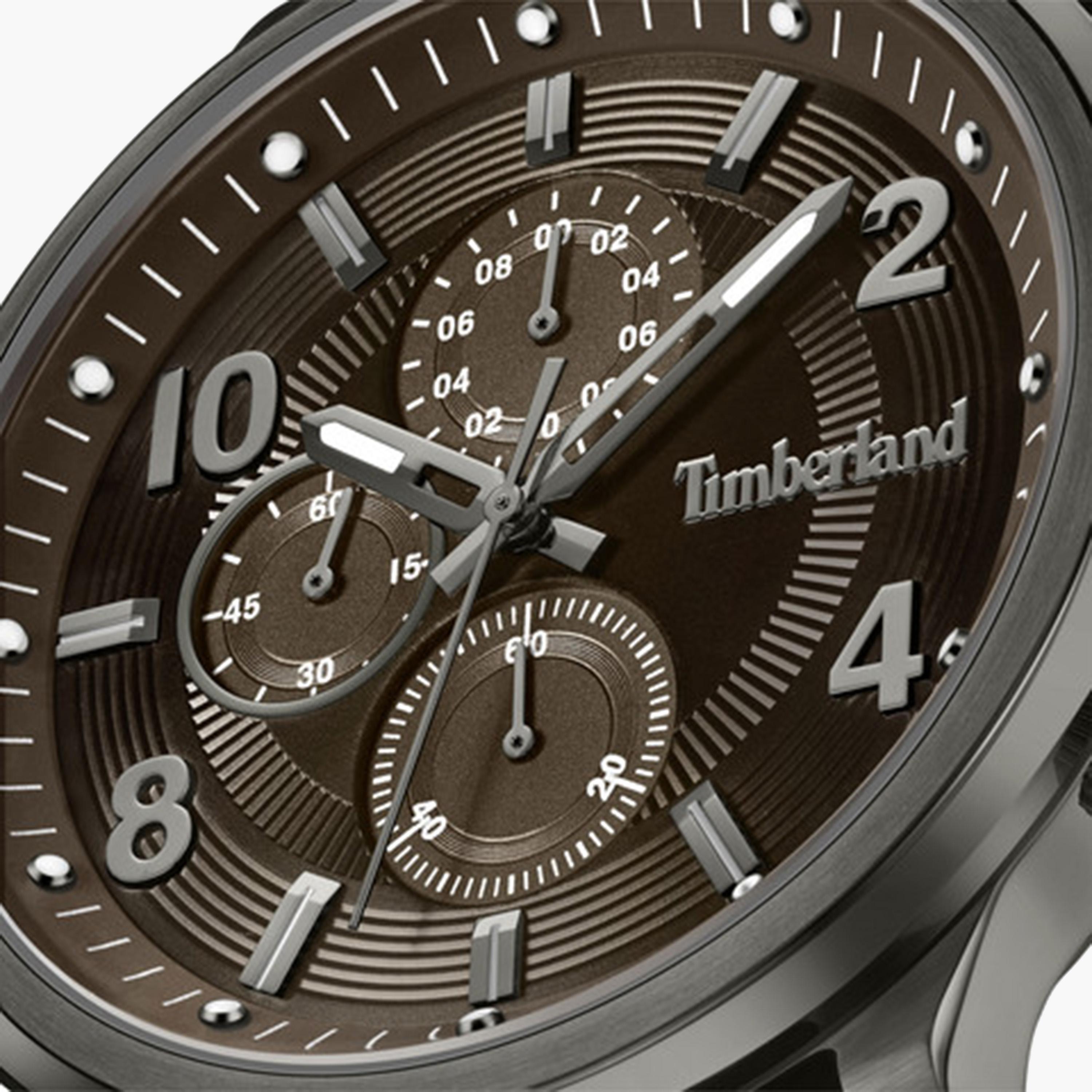 Timberland Driscoll Men's 46MM Beige Chronograph Leather Strap Watch | TDWGF0055703-men-watchesandjewellery-watches-image-4
