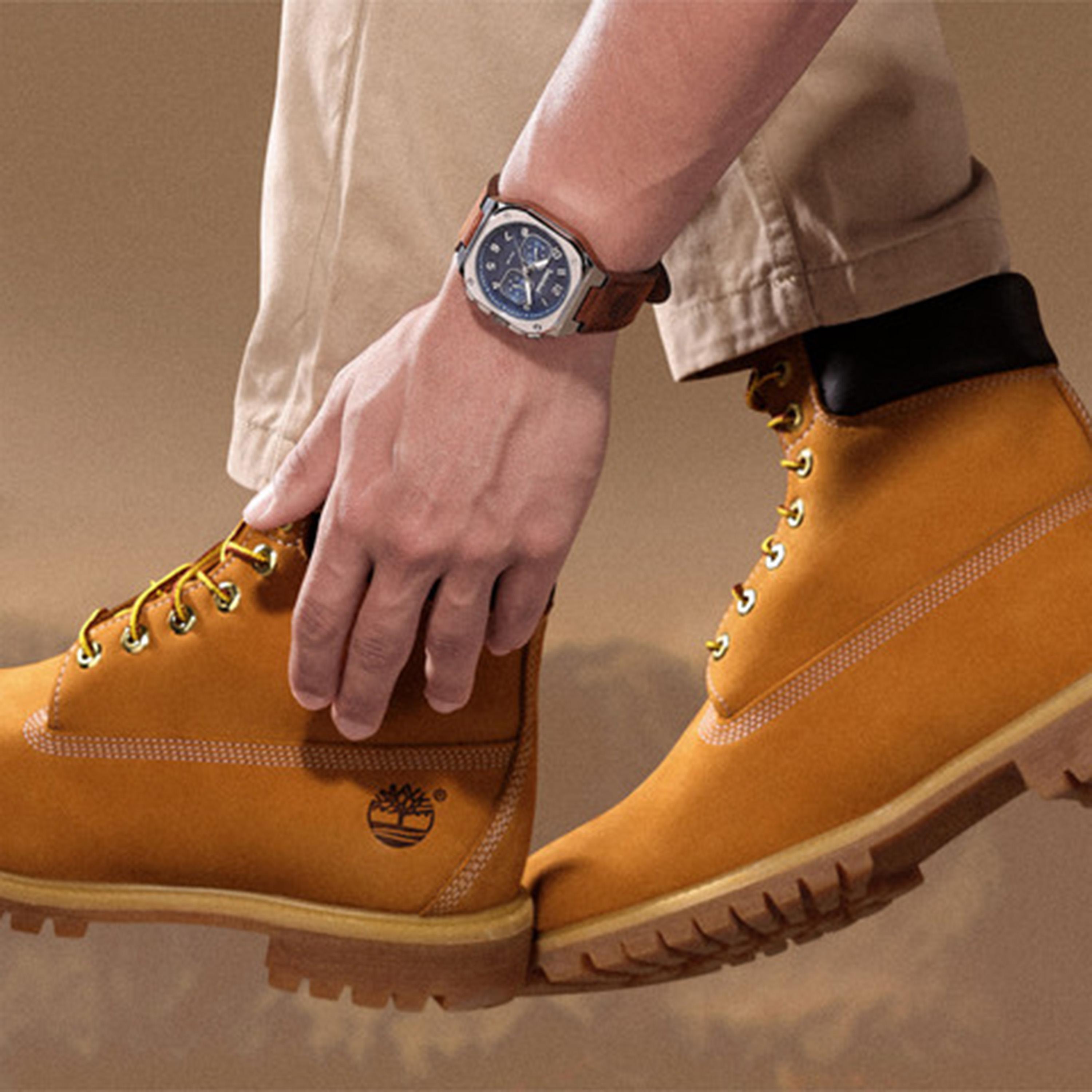 تيمبرلاند- ساعة رجالية كرونوغراف 41 مم سوار جلدي لون بني | TDWGF0055003-men-watchesandjewellery-watches-image-5