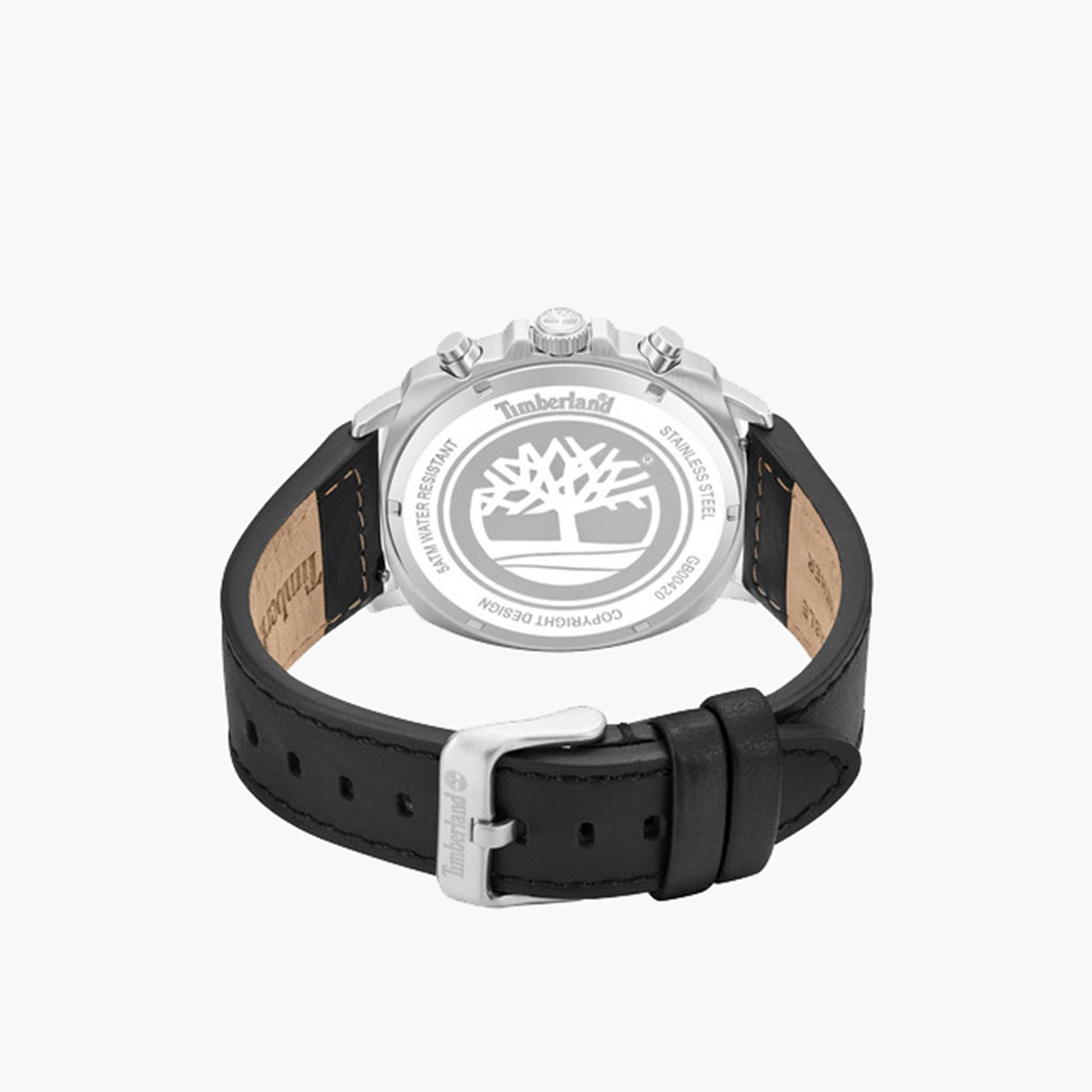تيمبرلاند- ساعة رجالية كرونوغراف 44 مم سوار جلدي لون أسود | TDWGB0042008-men-watchesandjewellery-watches-image-3