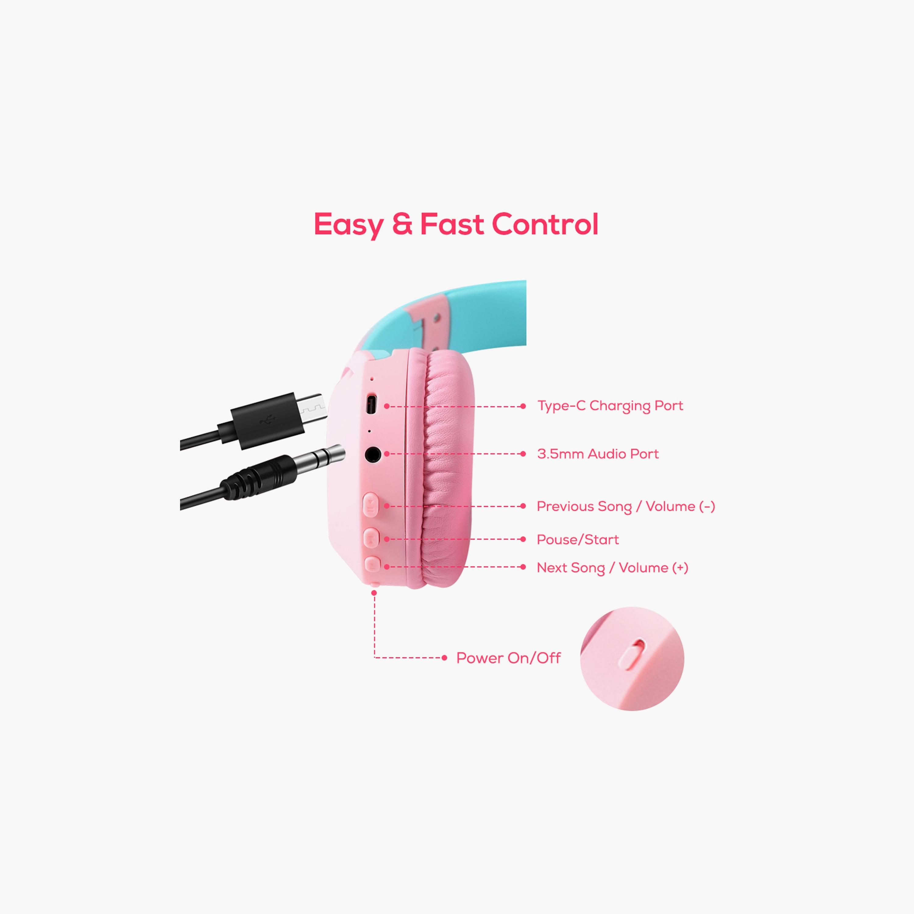 Eazy Kids Bluetooth 5.4 Wireless Headset-electronics-speakers-image-6