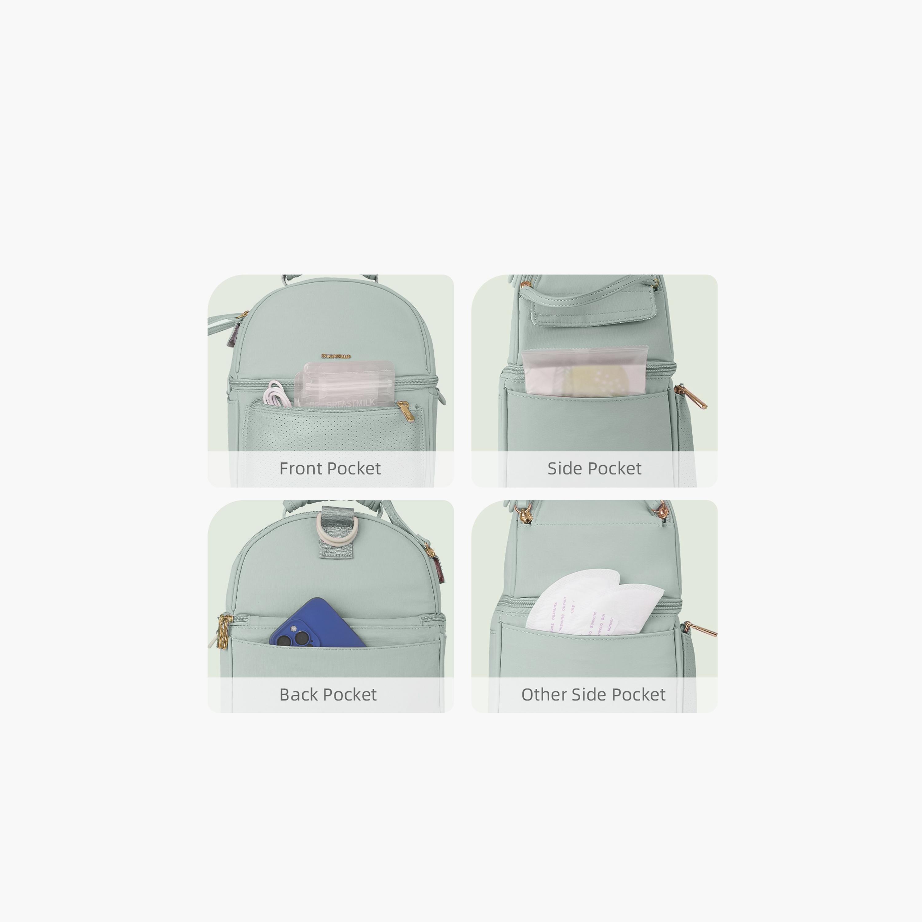 Sunveno Breastmilk Cooler Bag with Detachable Insulation Box Set-baby-feeding-breastfeedingandcare-image-7