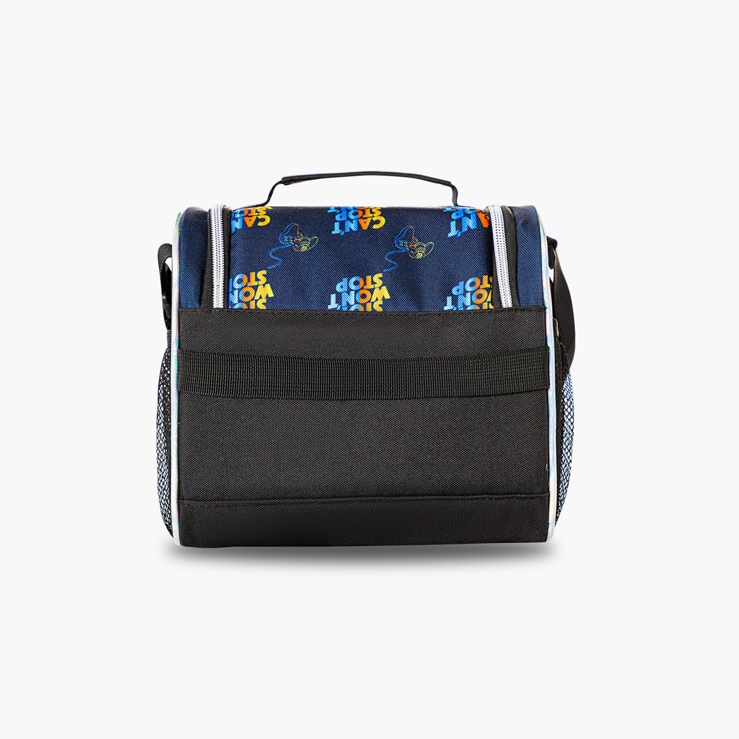 Eazy Kids 4-Wheel Trolley School Backpack with Lunch Bag & Pencil Case - Gamer Edition - 18 Inch-school-bagsandbackpacks-trolleybags-image-4