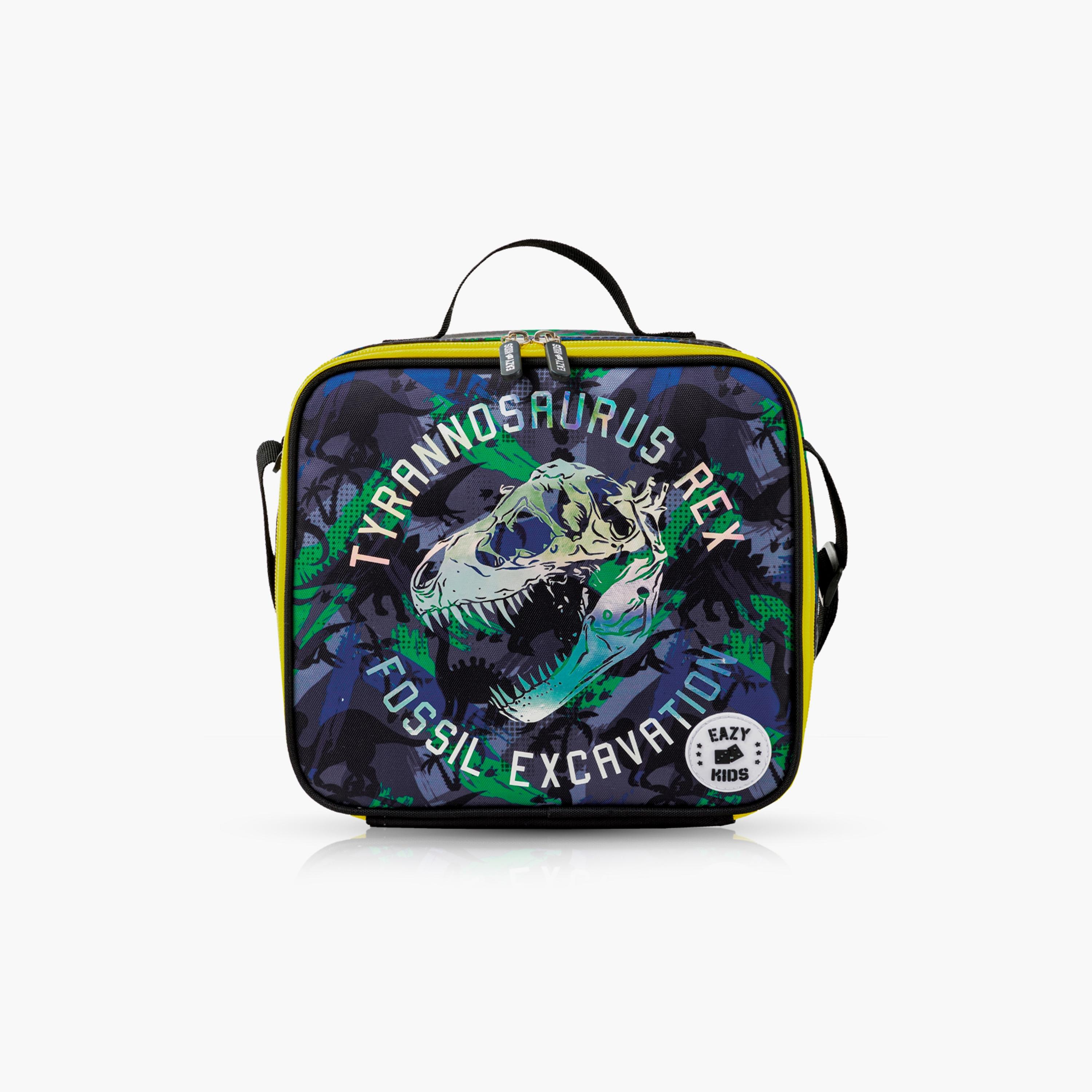 Eazy Kids Printed Backpack with Lunch Bag & Pencil Case - T-Rex - 17 Inch-school-bagsandbackpacks-sets-image-9