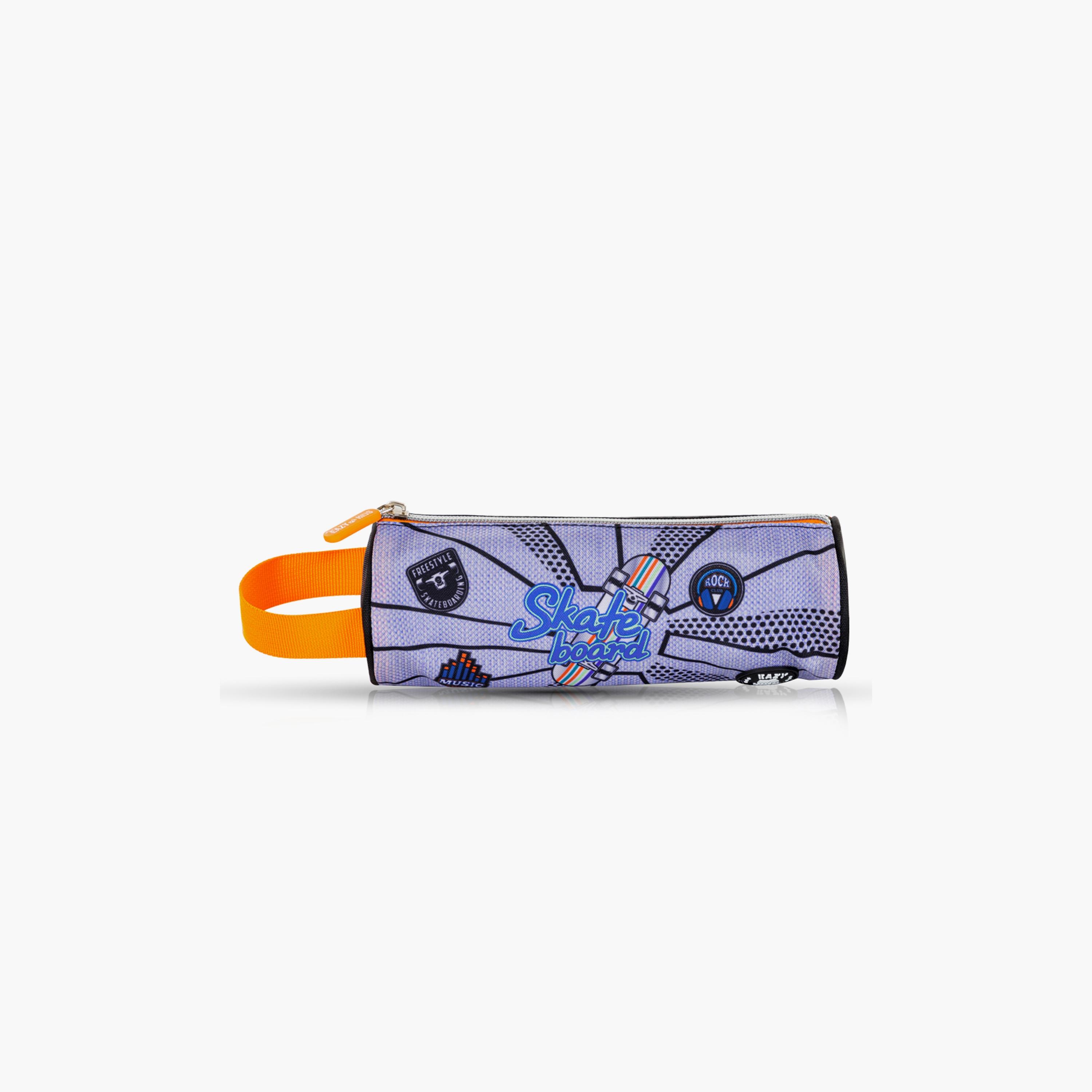 Eazy Kids Printed Backpack with Lunch Bag & Pencil Case - Skate Board - 17 Inch-school-bagsandbackpacks-sets-image-9