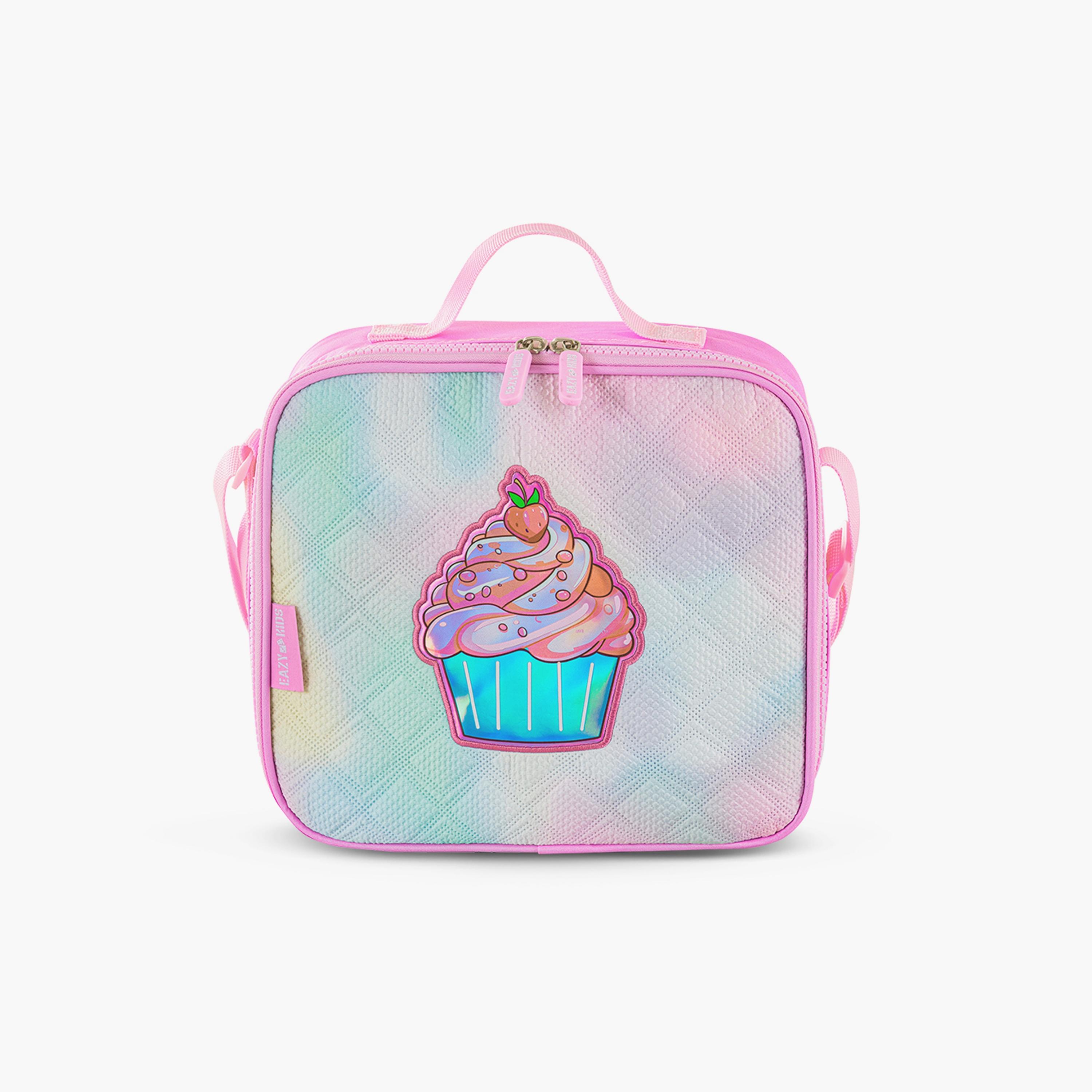 Eazy Kids Printed Backpack with Lunch Bag & Pencil Case - Sugar Pop - Pink - 17 Inch-school-bagsandbackpacks-sets-image-10
